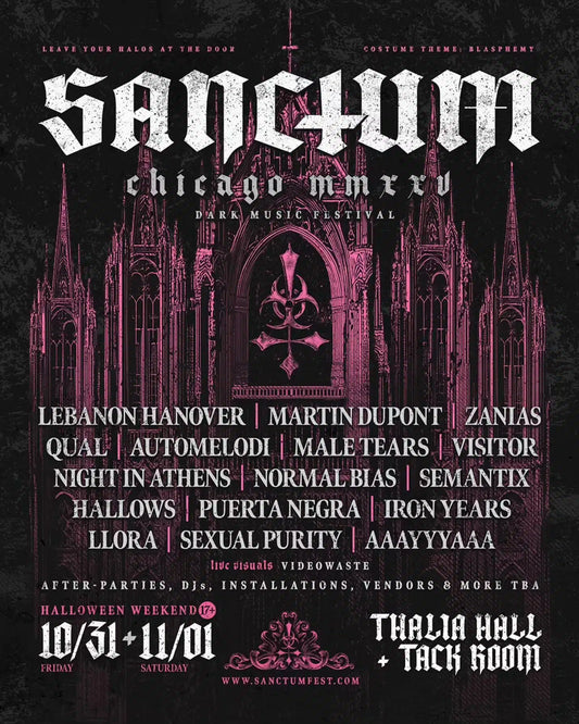 Sanctum Festival 2025 Halloween Festival Guide