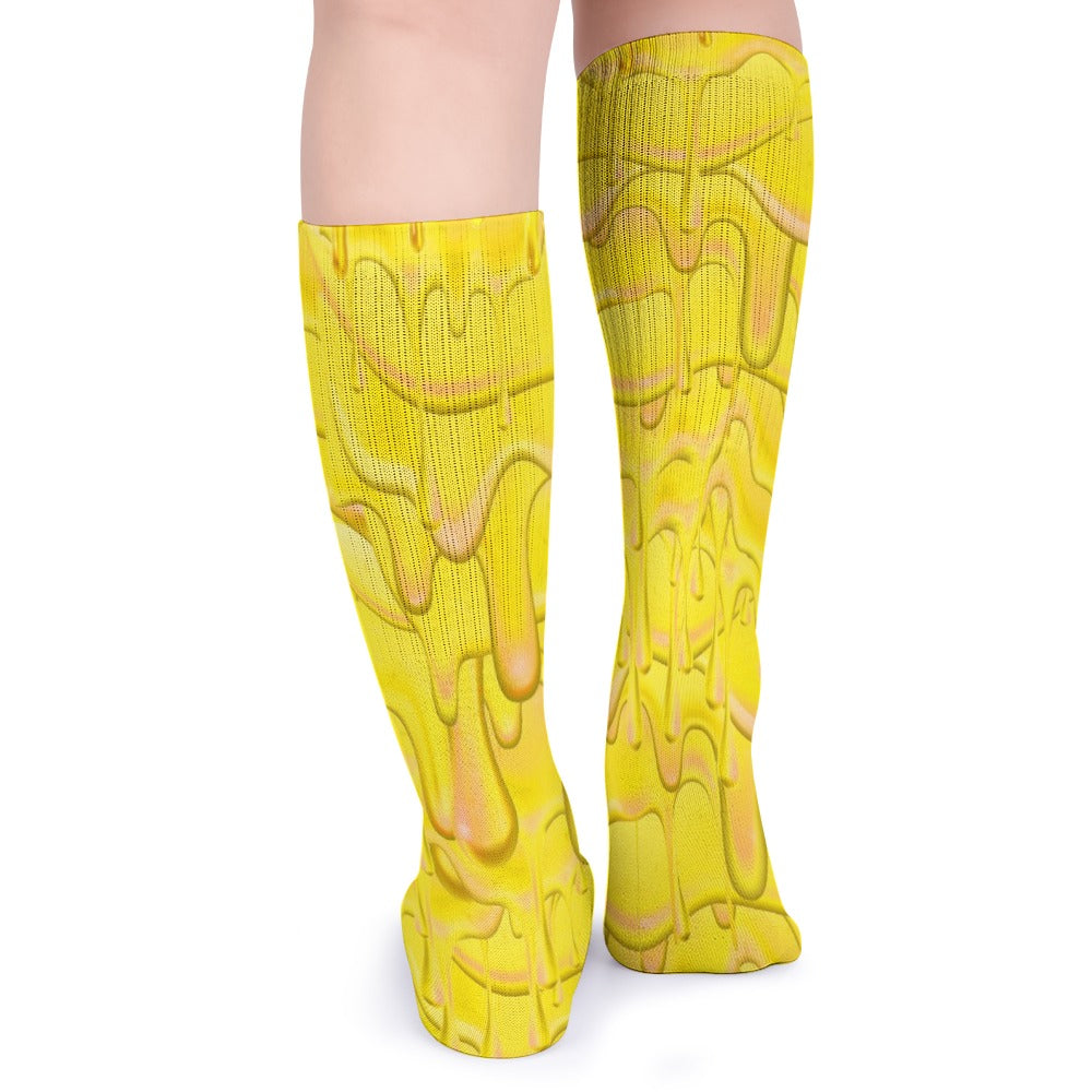 Drippy 5 Pack Sweat-Proof Odor-Resistant Breathable Large Socks