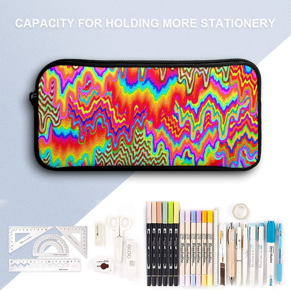 Psychedelic Backpack with Free Lunchbox and Travel Bag Included