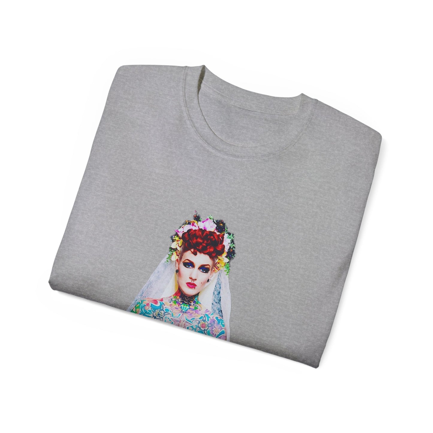 Tattoo Bride Shirt Vulgar Girls Models Original Photography Artwork | Sweat Proof T Shirt | Womens Mens Unisex Sweat Proof Tee