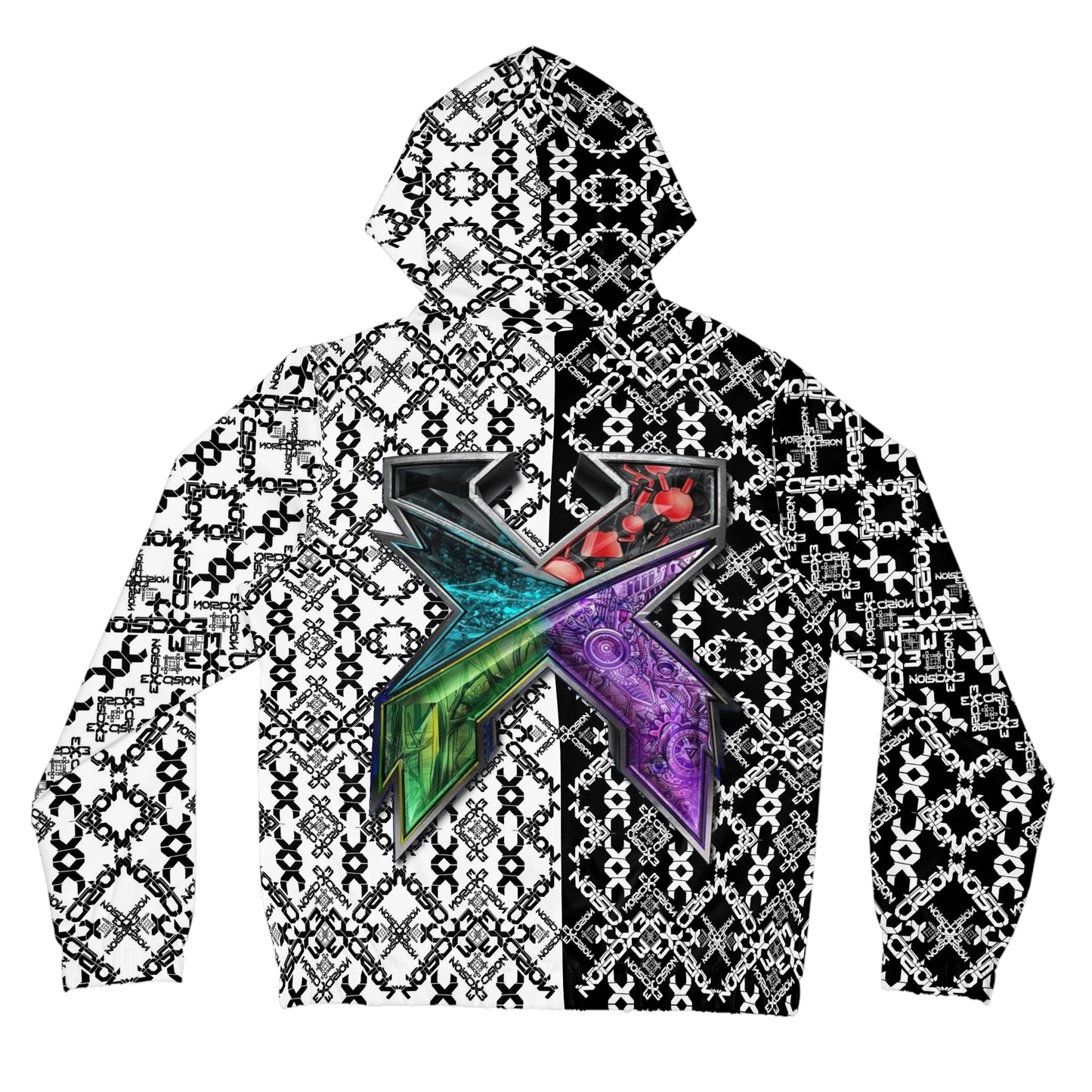 Excision Zip Up Music Festival Hoodie for Women