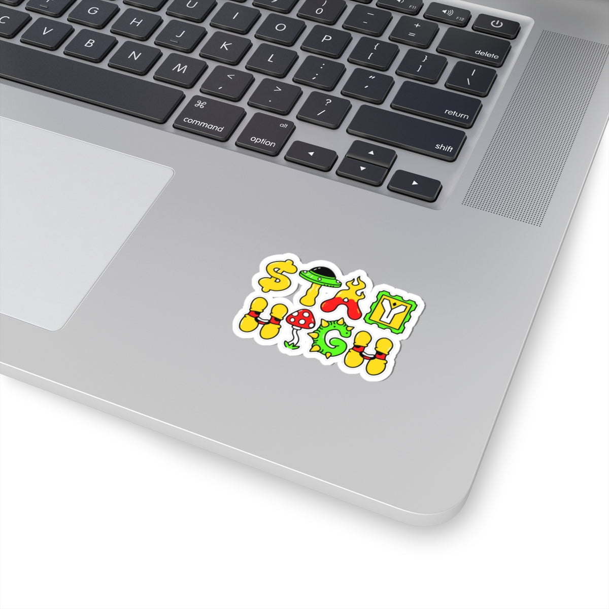 Stay High waterproof Decal no-bubble sticker for car, laptop, book, water bottle, etc