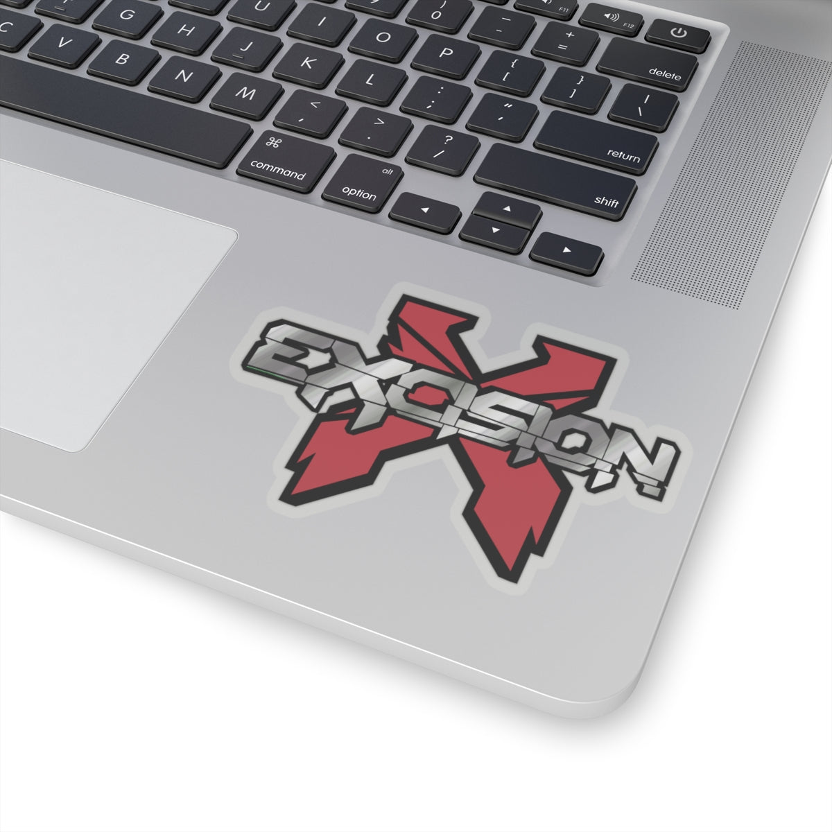 Excision Code Red X Booty Pasty Vinyl Body Sticker