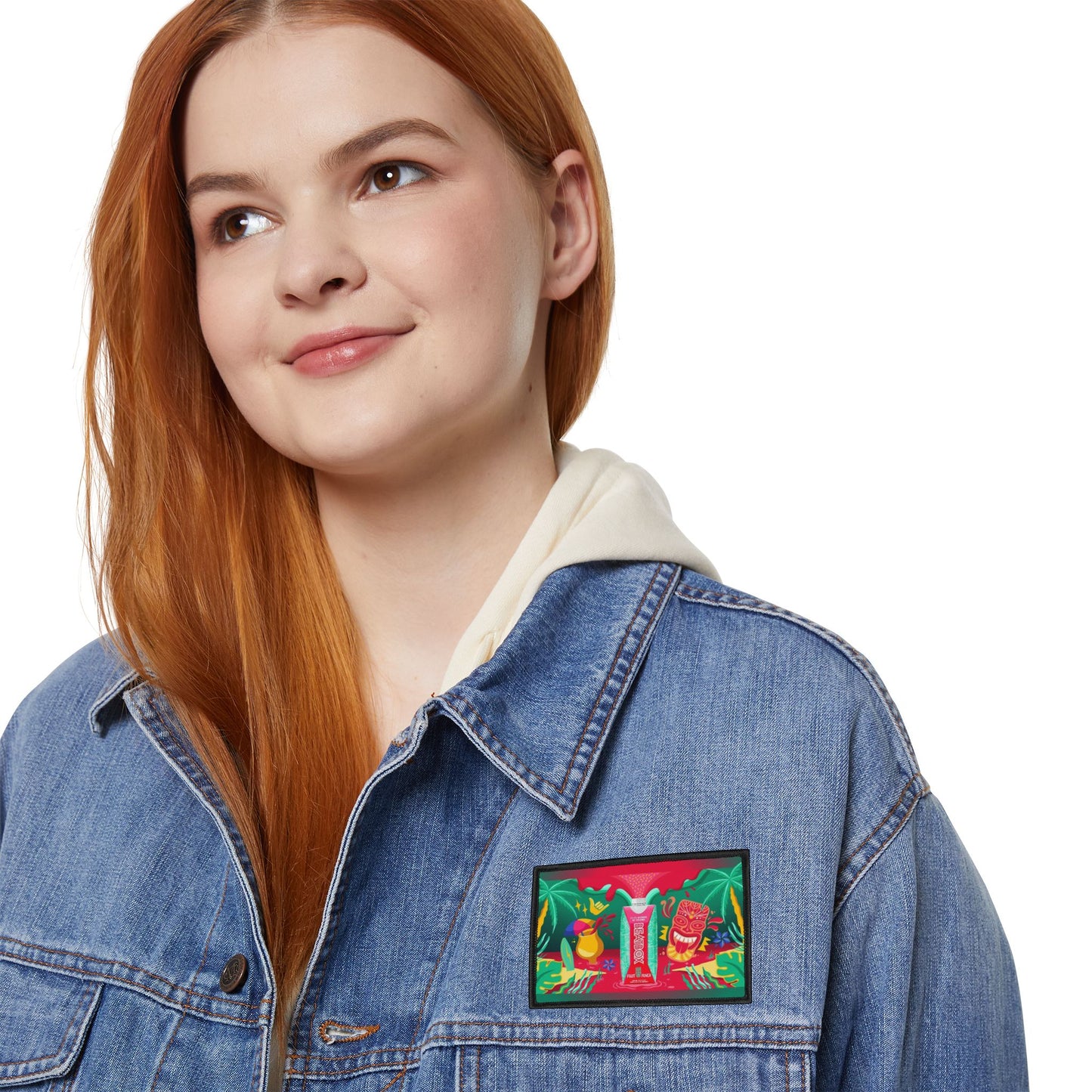 Custom Beat Box Easy Iron-On Patches Rave Accessory Fun Festival Flair to Personalize Jackets, Backpacks, Hoodies, Gifts