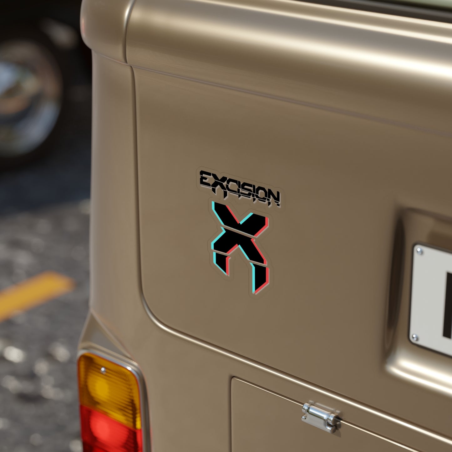 Excision Car Sticker Vinyl Decal Transparent Waterproof