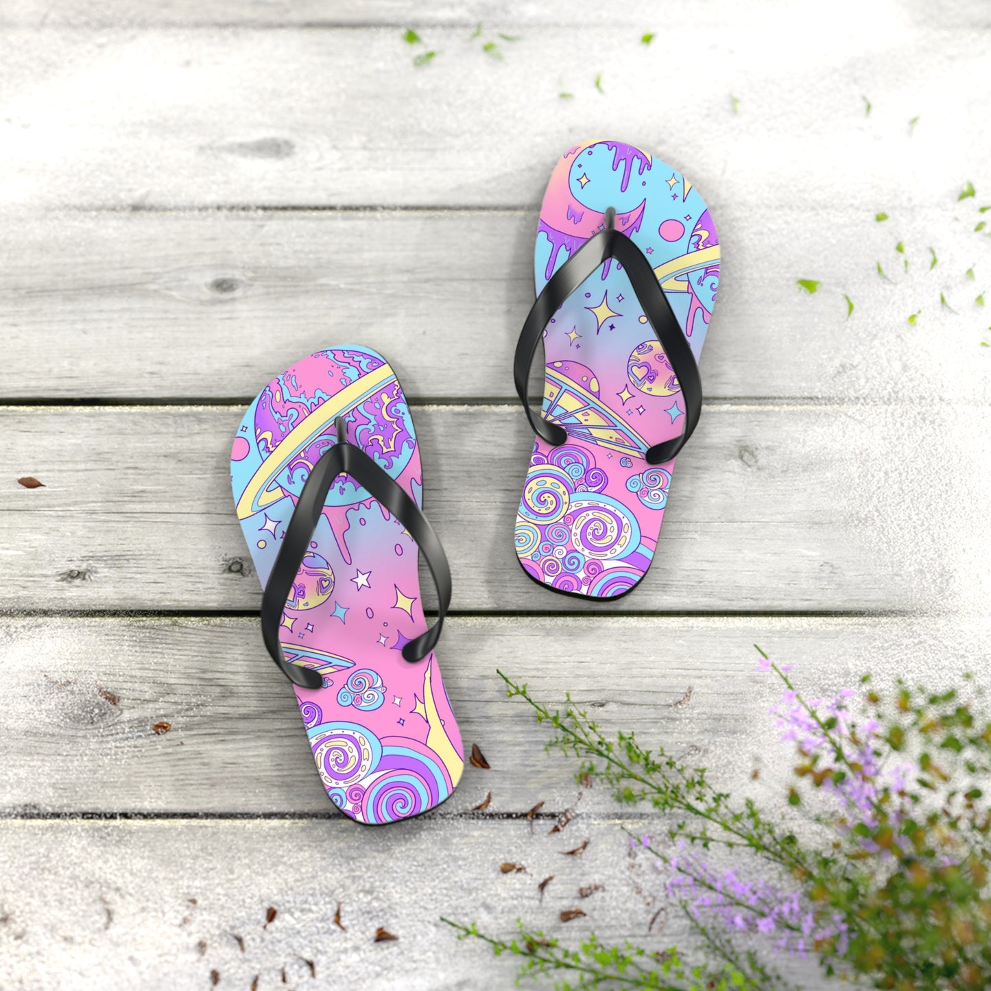 Space Melt Beach Sandal Flip Flops