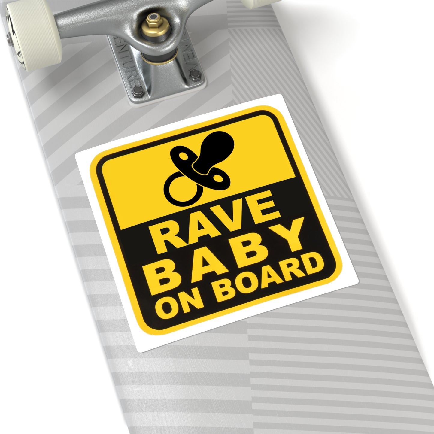 Rave Baby On Board Vinyl Car Decal Stickers