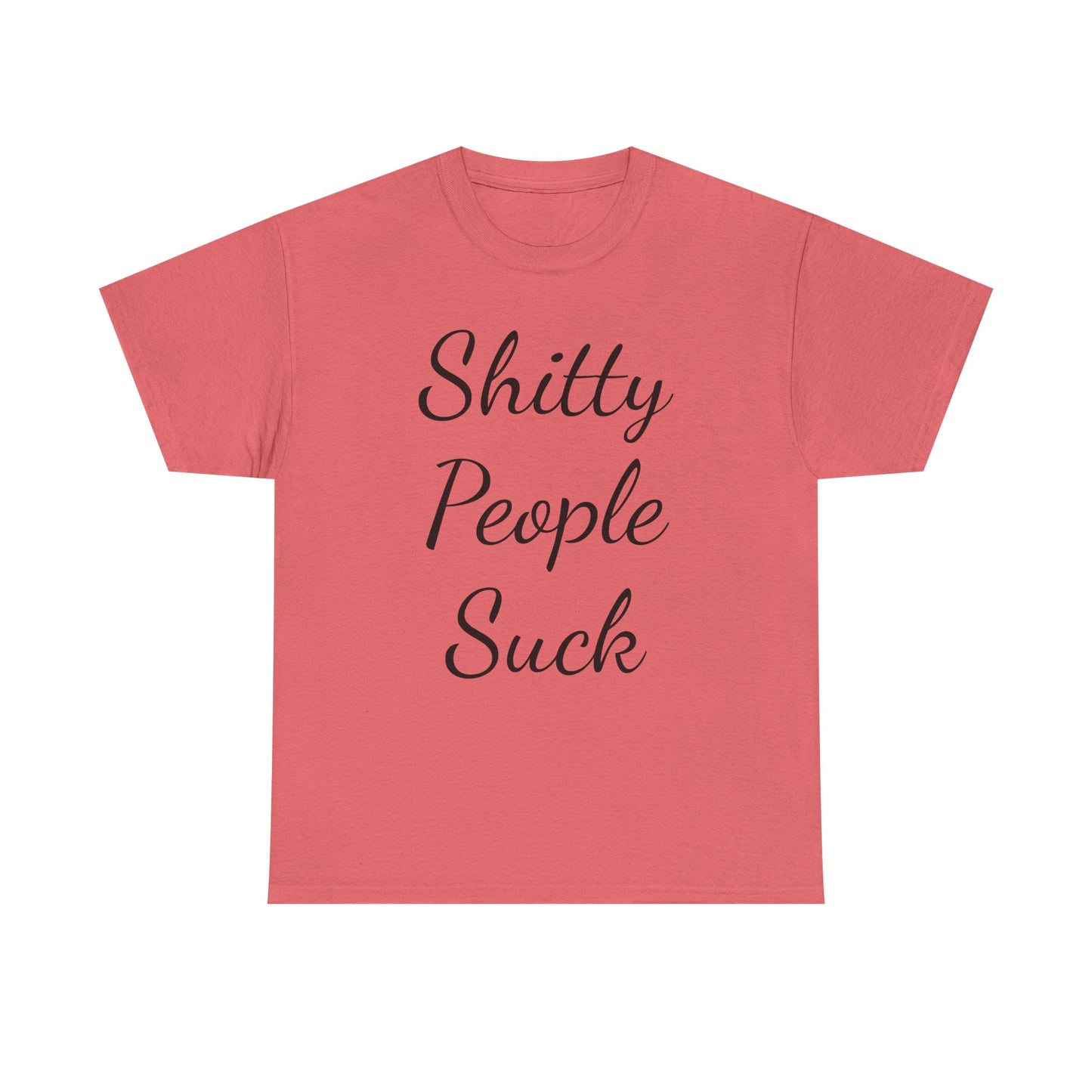 Sh*tty People Suck Sweatproof Music Festival Tees Thick Cotton Rave T Shirt Mens Womens Unisex