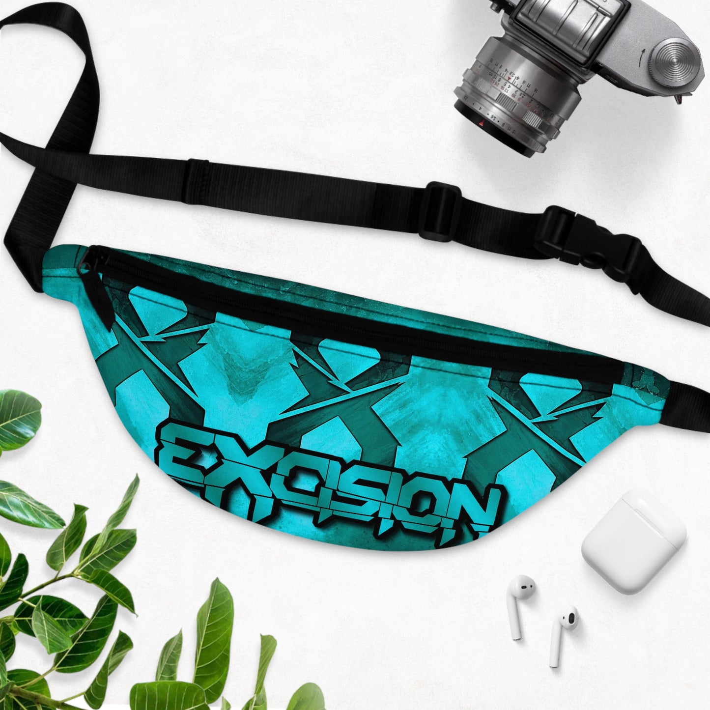 Official Lost Lands Excision Fanny Pack for Music Festivals, Rave Bag for Men and Women