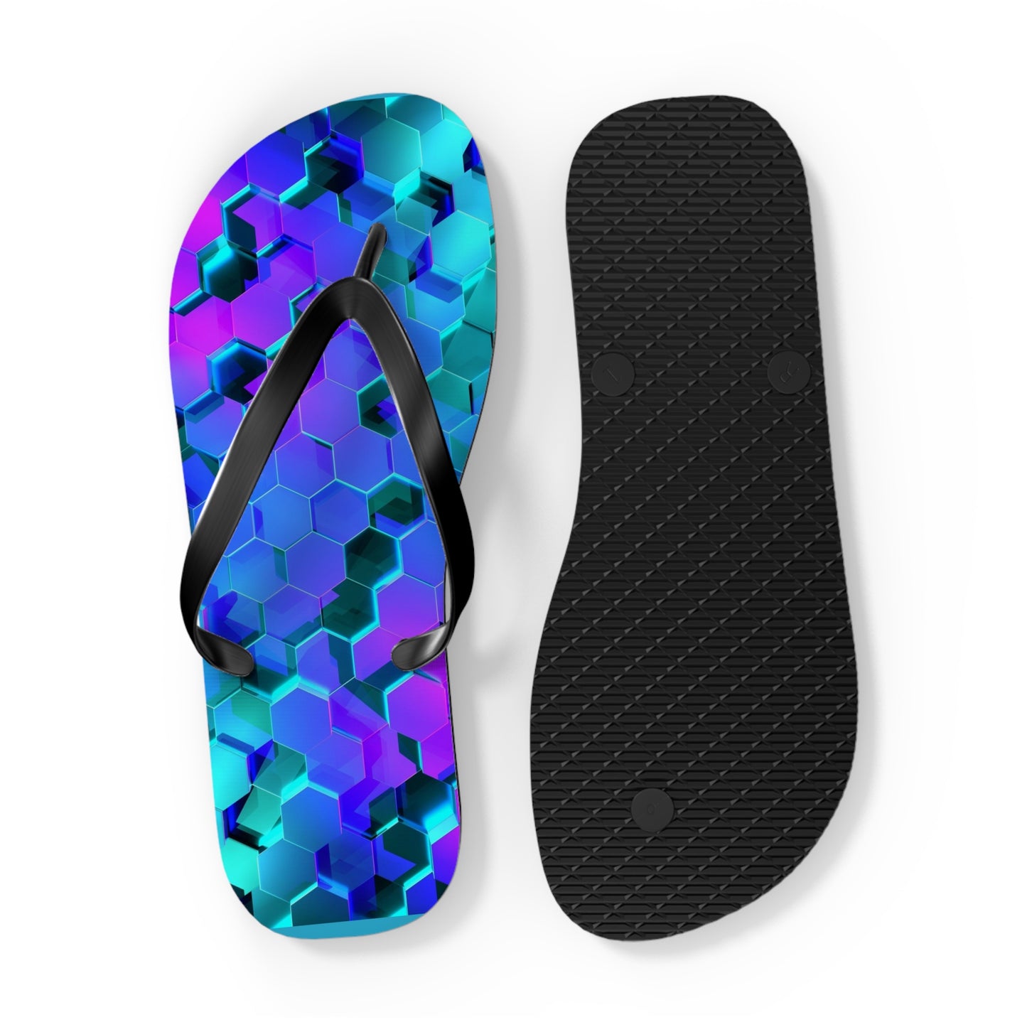 3D Bio-mech Unisex Flip Flops