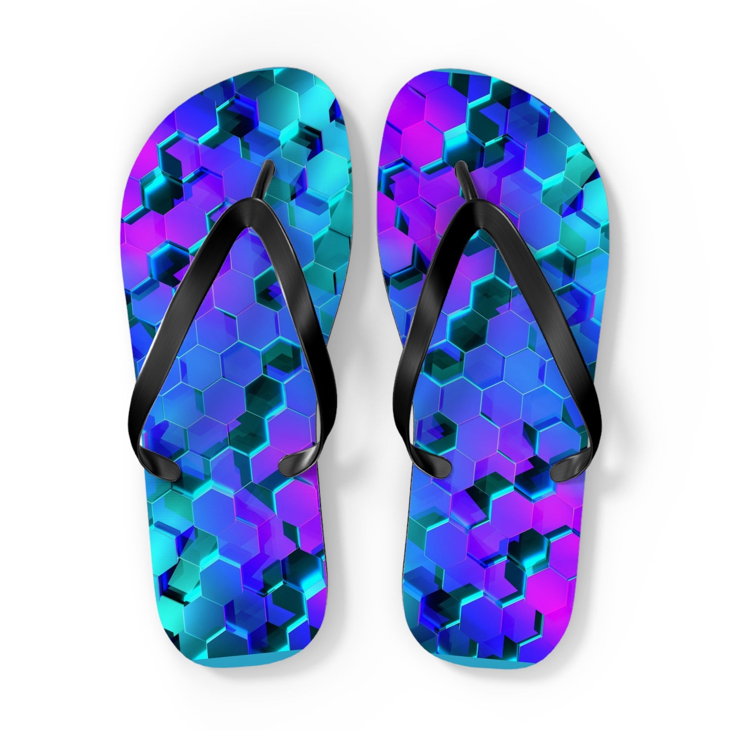 3D Bio-mech Unisex Flip Flops