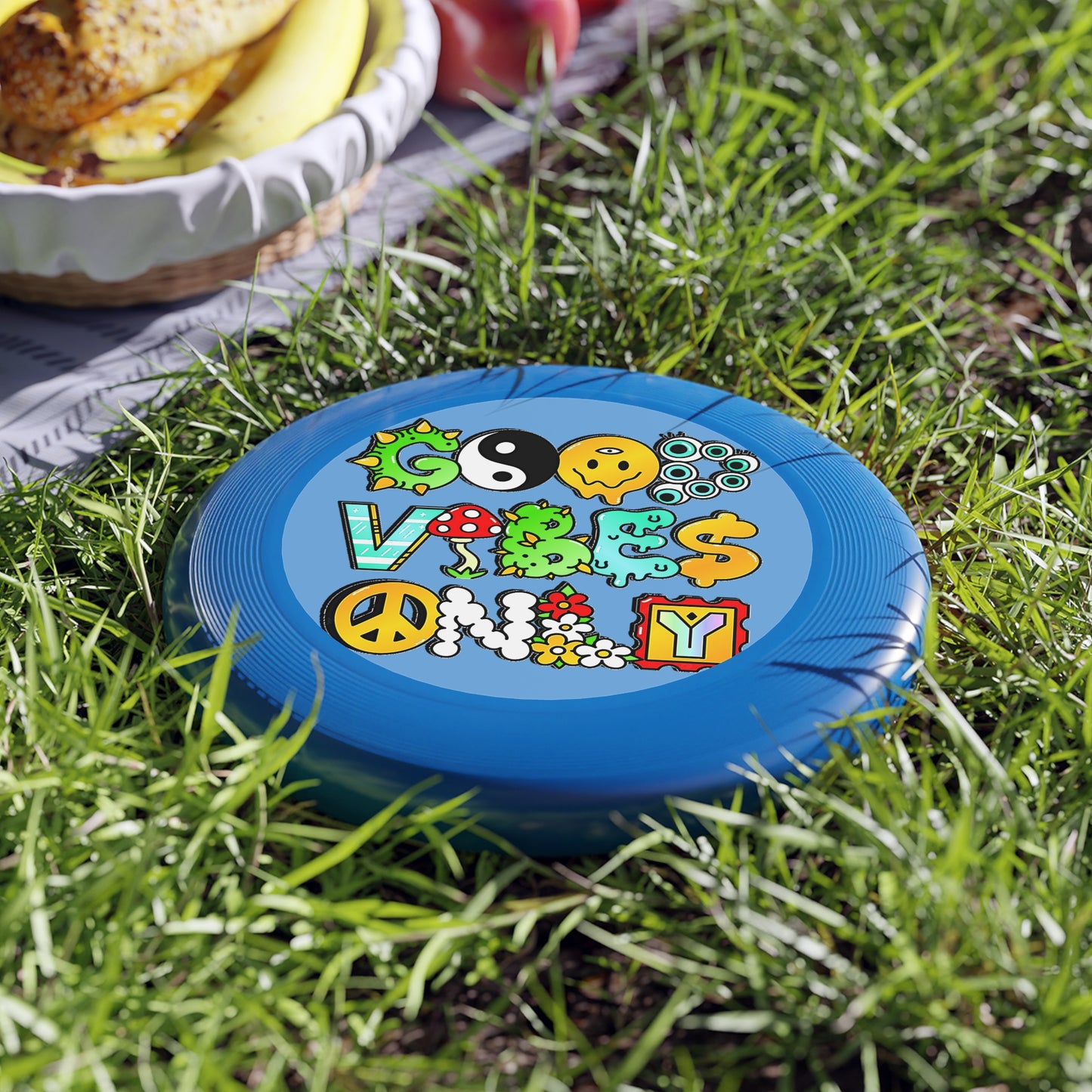Wham-O Frisbee 11" Good Vibes Only Festival Frisbee Golf