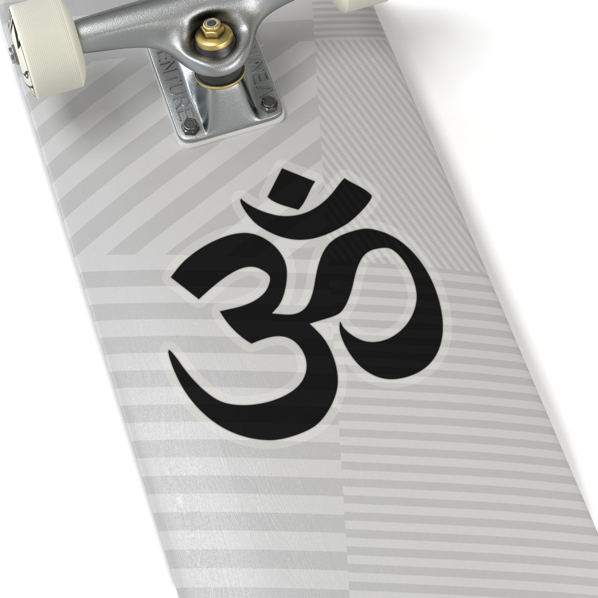 Black Ohm Buddhist Vinyl Decal Sticker for Pasties, Car, Window, Book, Laptop, Wall Decor