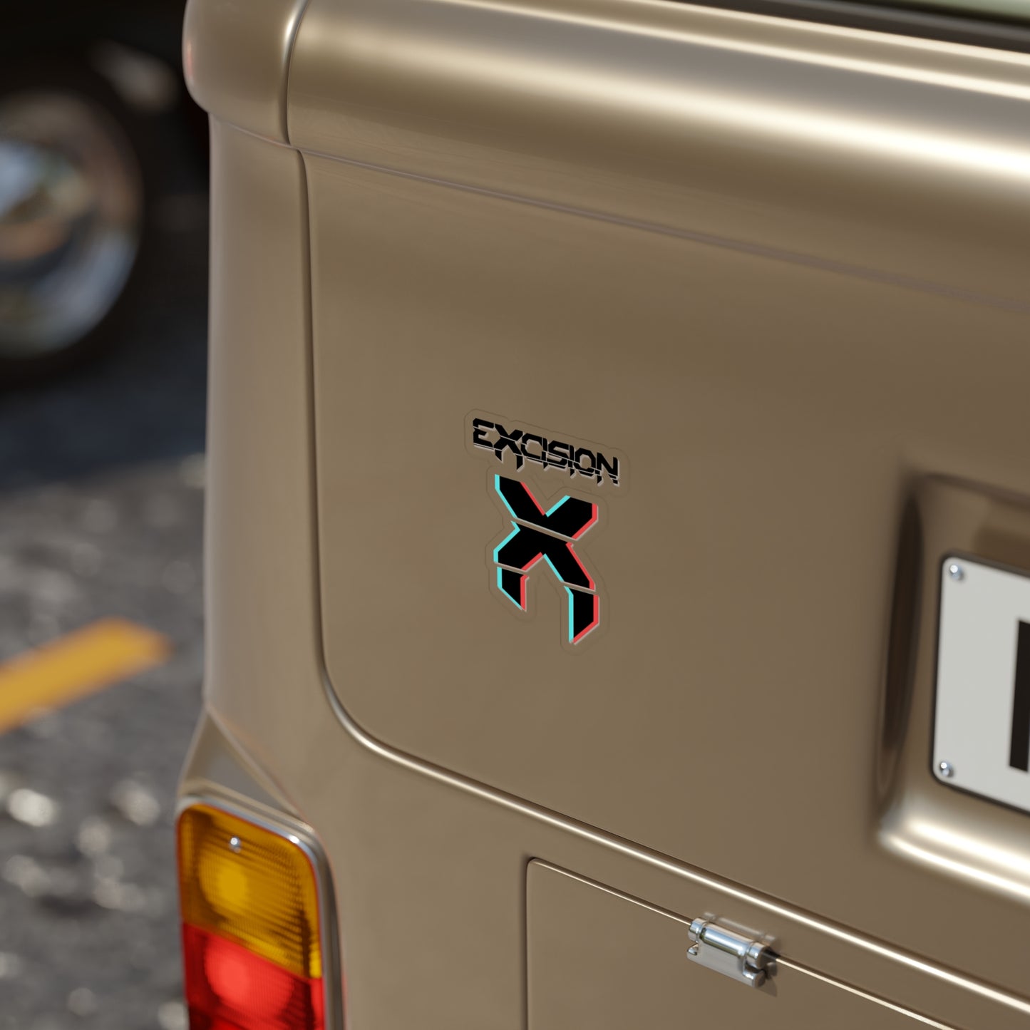 Excision Car Sticker Vinyl Decal Transparent Waterproof
