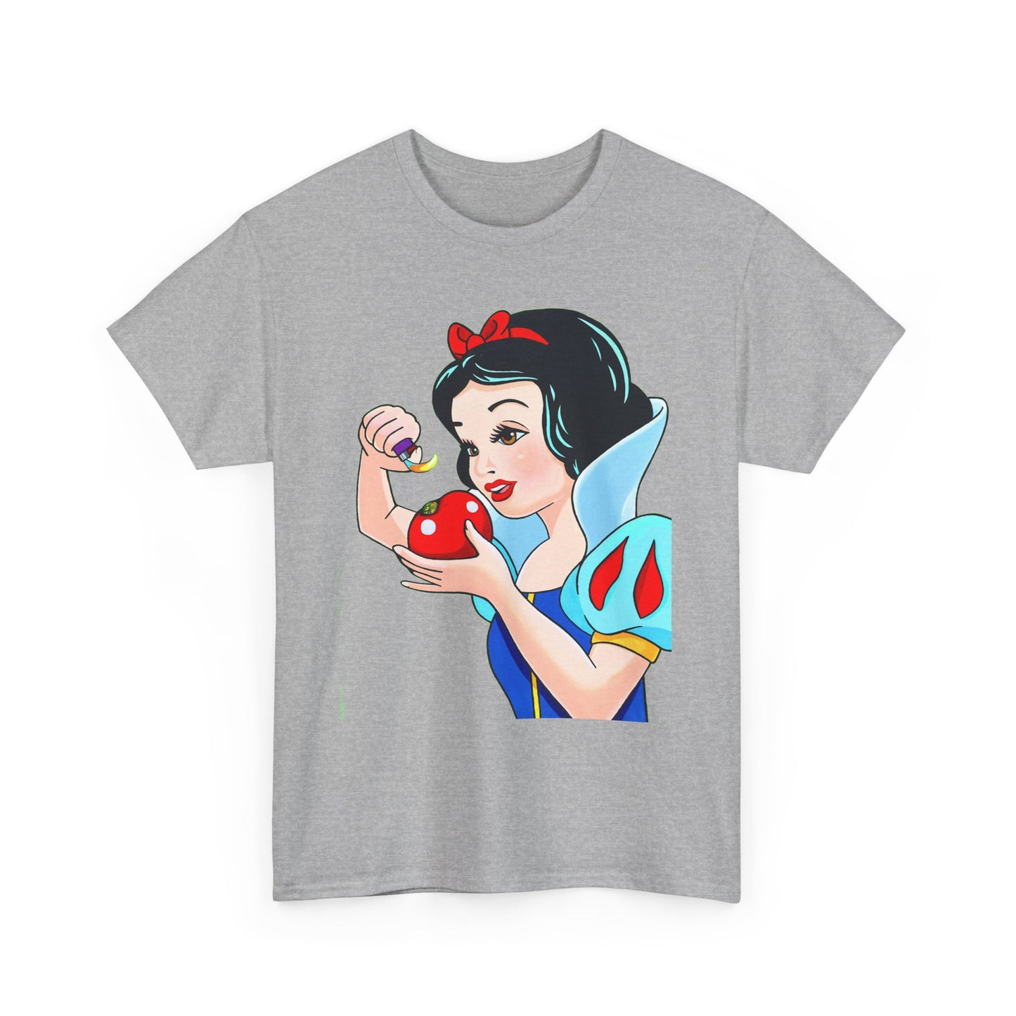 Snow White Blaze Sweatproof Thick Cotton Rave Shirt Mens Womens Unisex