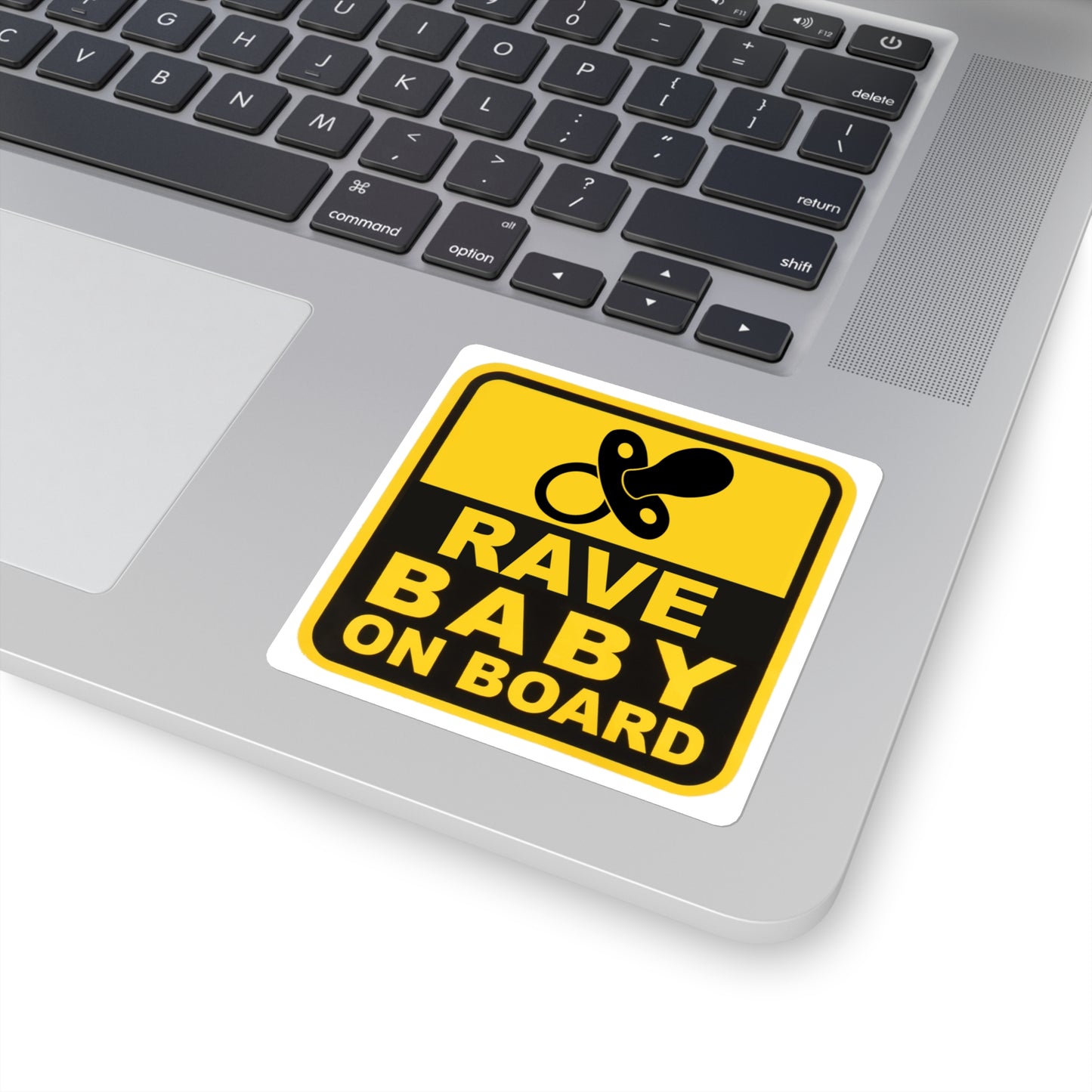 Rave Baby On Board Vinyl Car Decal Stickers
