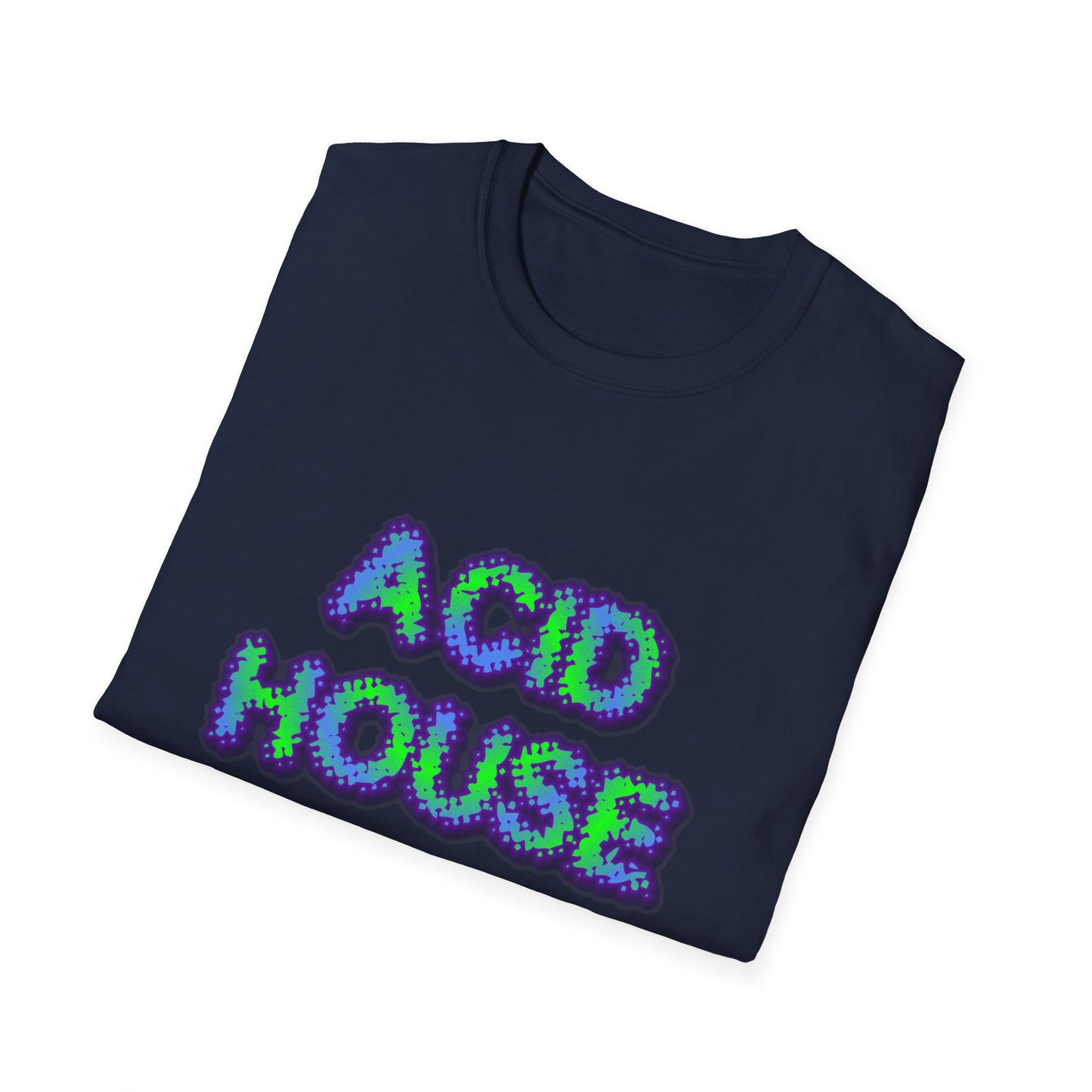 Acid House Softstyle T-Shirt EDM Rave Music Festival Tee Mens Womens Unisex