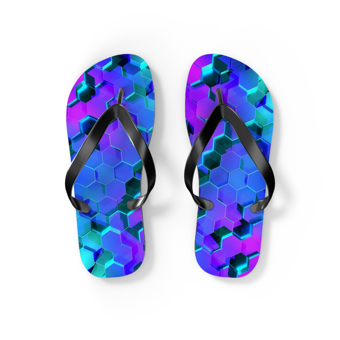 3D Bio-mech Unisex Flip Flops