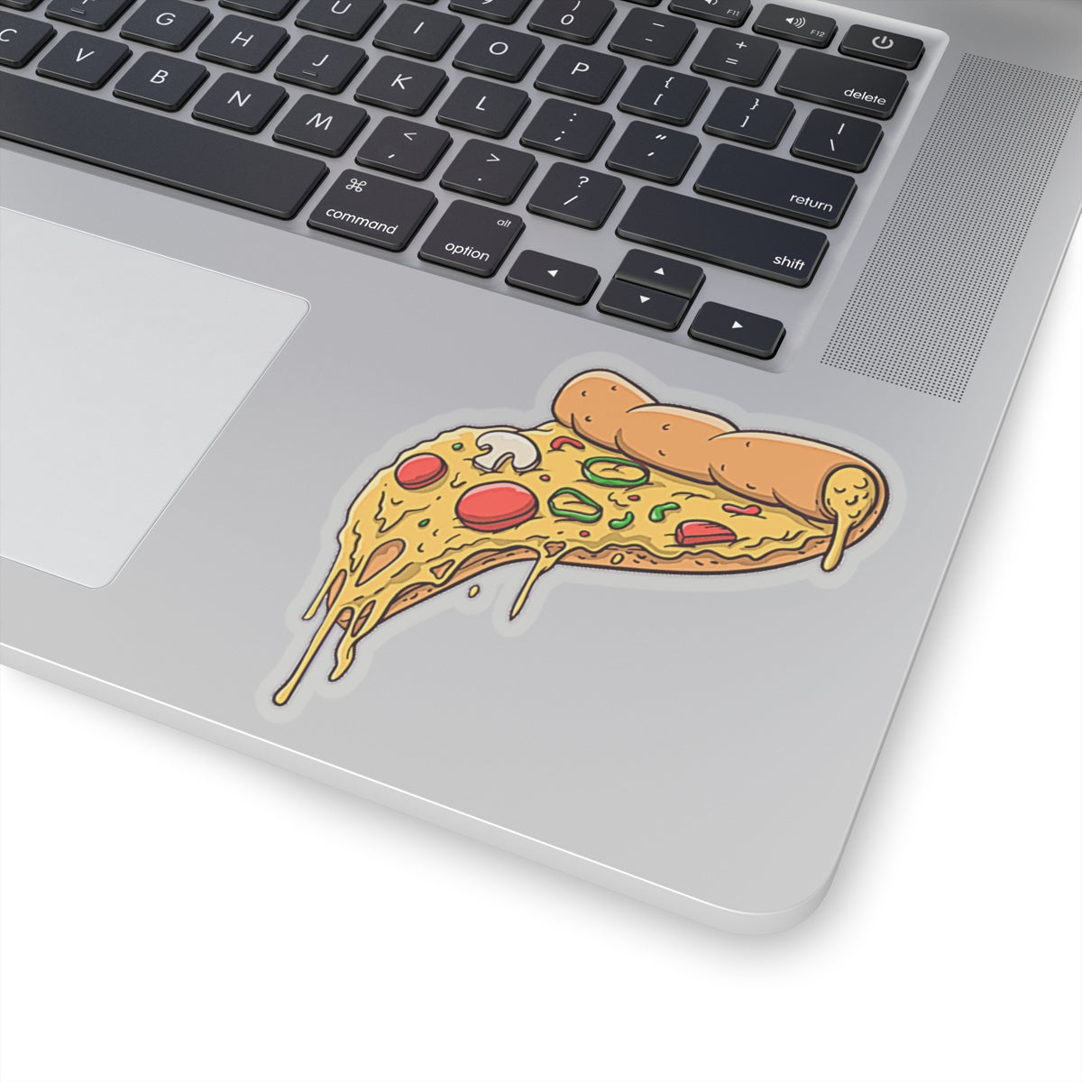 Extra Cheesy Pizza Vinyl Decal Sticker for Pasties, Car, Window, Book, Laptop, Wall Decor