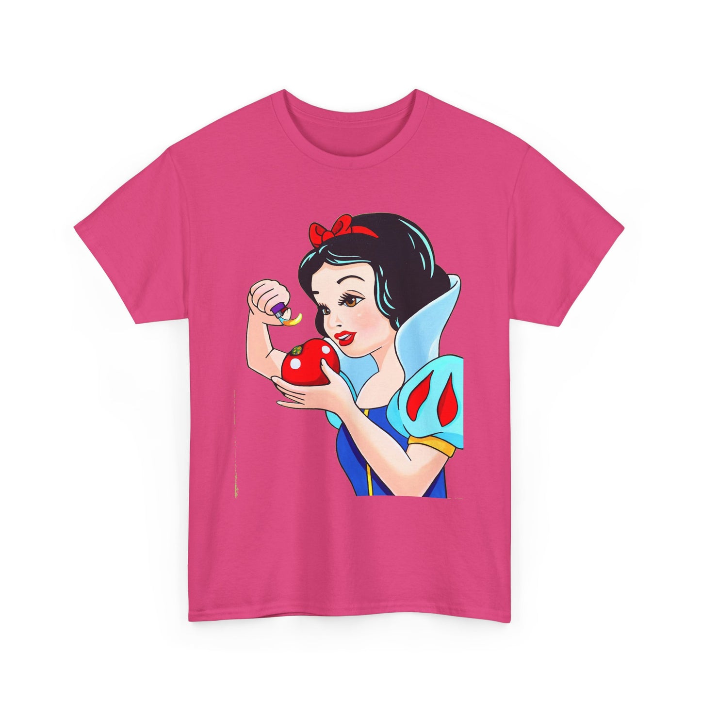 Snow White Blaze Sweatproof Thick Cotton Rave Shirt Mens Womens Unisex