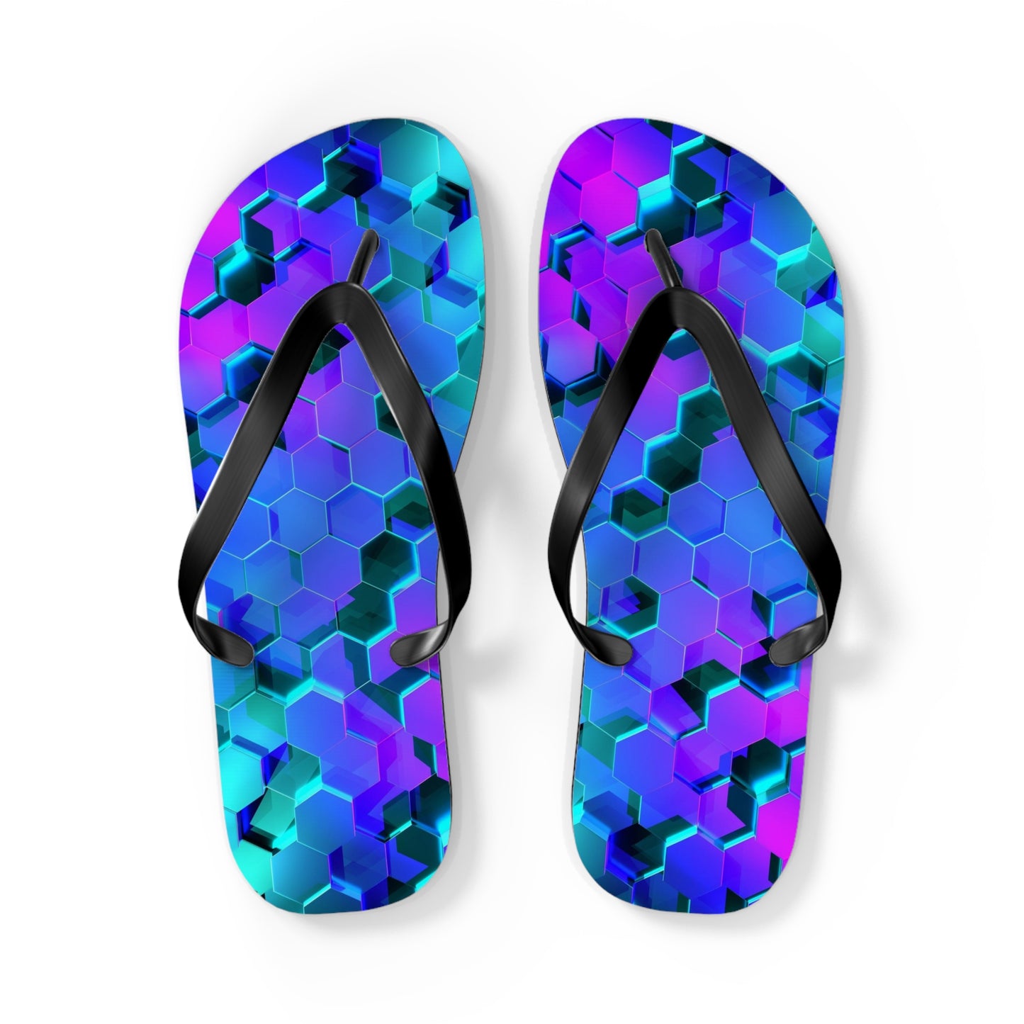 3D Bio-mech Unisex Flip Flops