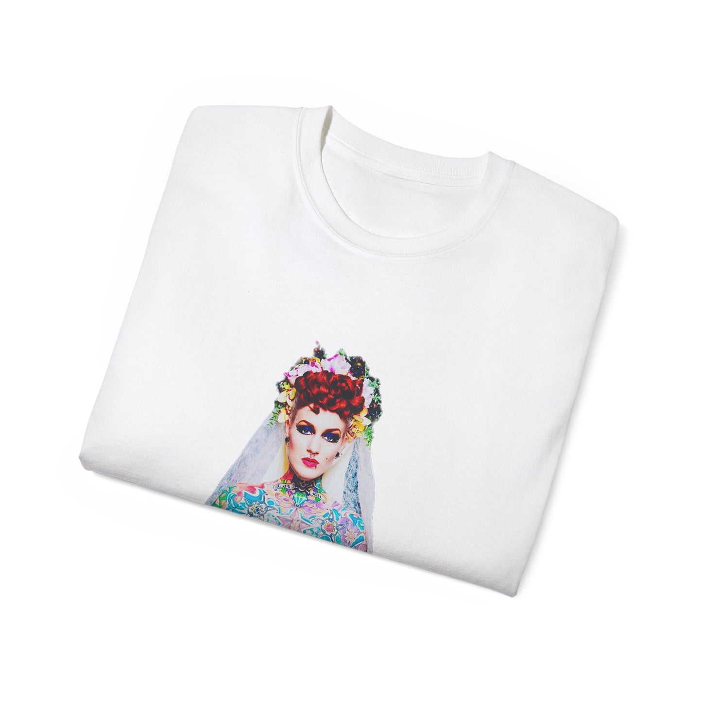 Tattoo Bride Shirt Vulgar Girls Models Original Photography Artwork | Sweat Proof T Shirt | Womens Mens Unisex Sweat Proof Tee