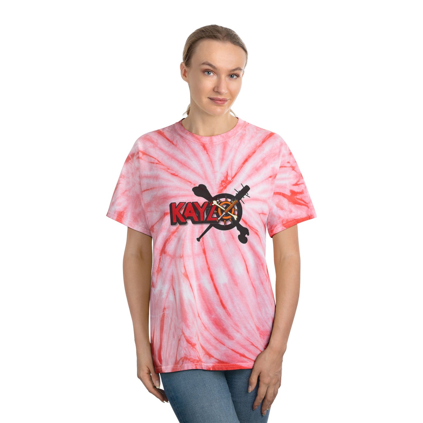 Kayzo Tie-Dye T Shirt Sweat Proof Rave Music Festival Tee