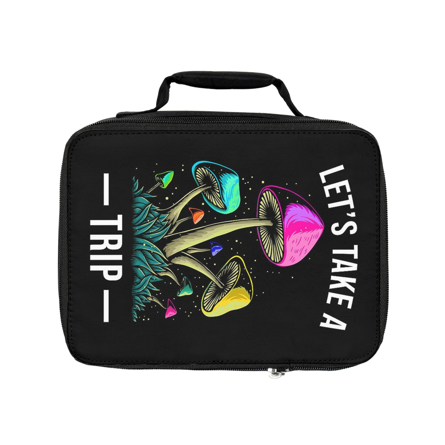Let's Take a Trip Mushroom Lunch Bag