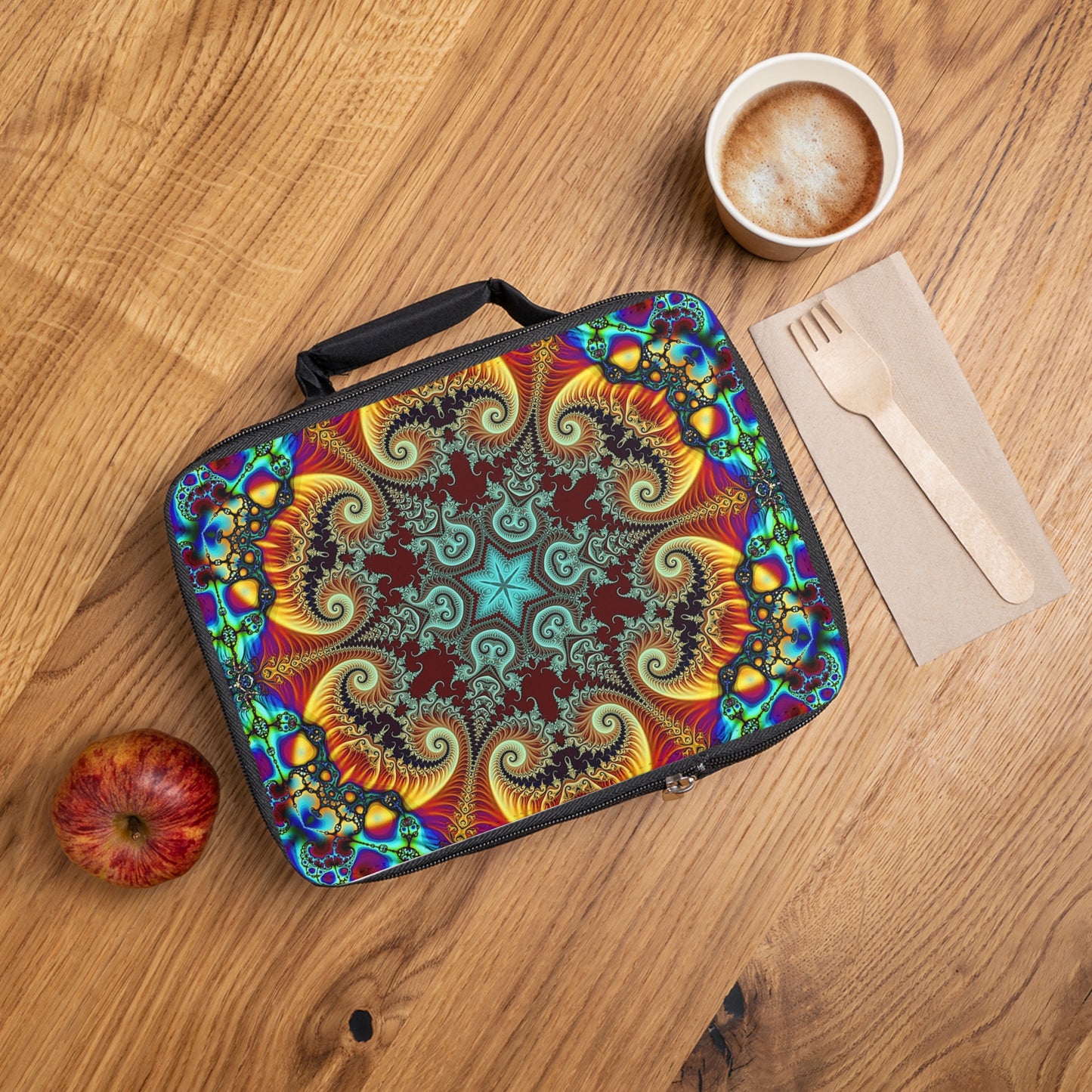 PSychedelic Spiral Lunch Bag