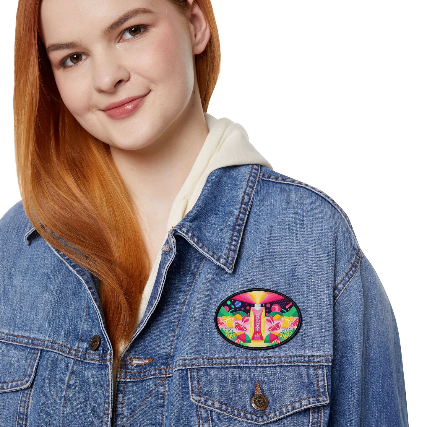 Custom Beat Box Easy Iron-On Patches Rave Accessory Fun Festival Flair to Personalize Jackets, Backpacks, Hoodies, Gifts