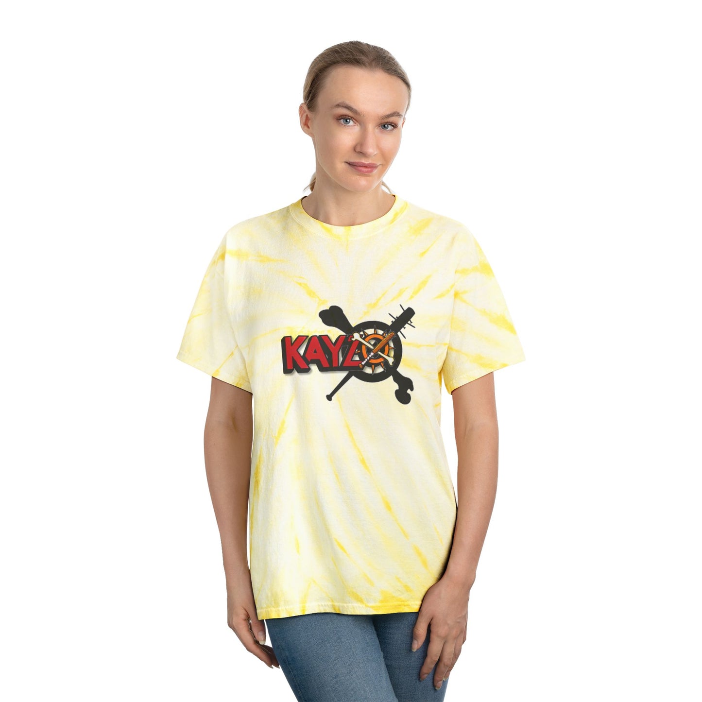 Kayzo Tie-Dye T Shirt Sweat Proof Rave Music Festival Tee