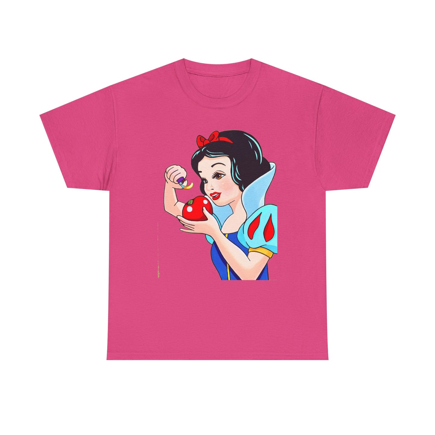 Snow White Blaze Sweatproof Thick Cotton Rave Shirt Mens Womens Unisex