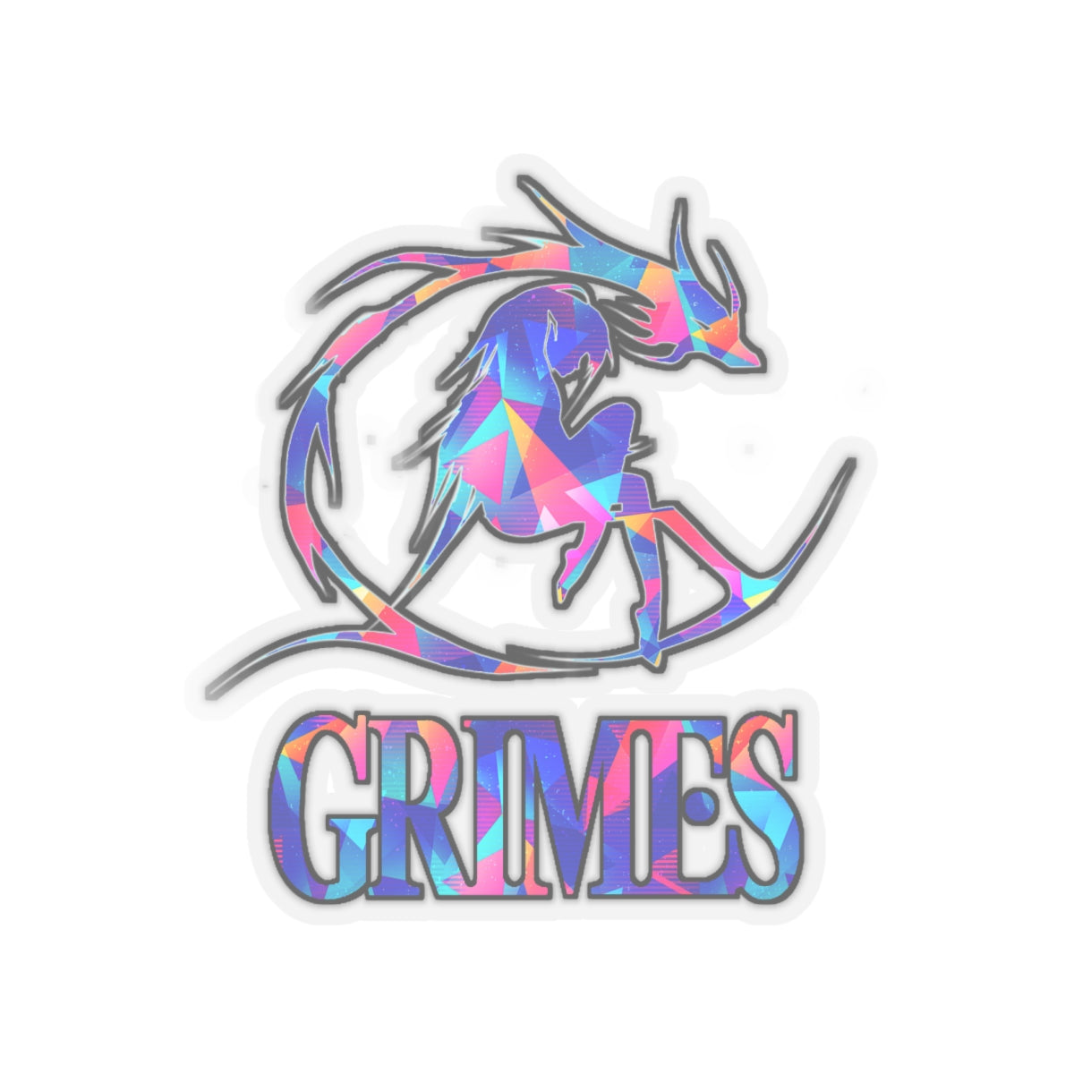 Grimes Stickers, Decal