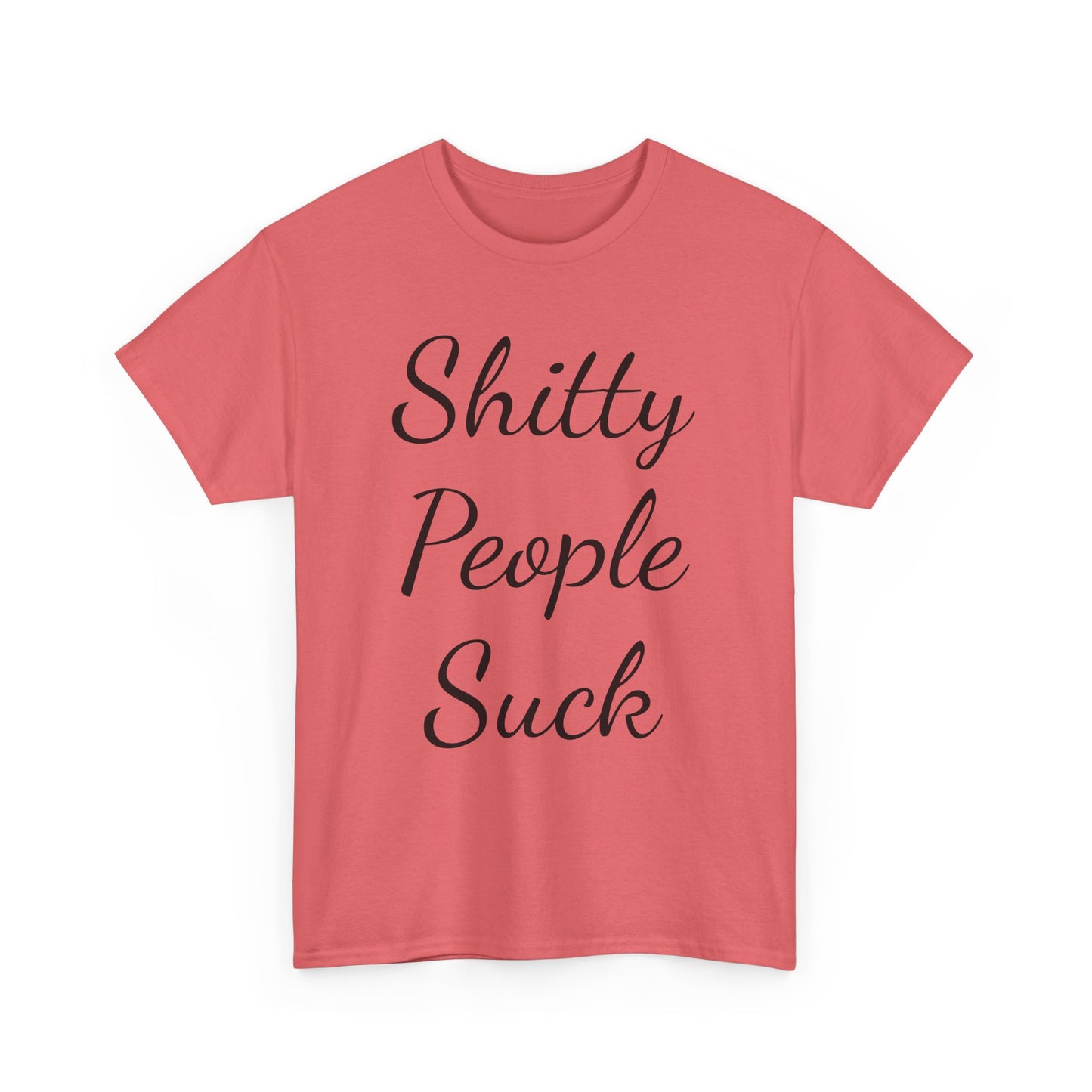 Sh*tty People Suck Sweatproof Music Festival Tees Thick Cotton Rave T Shirt Mens Womens Unisex