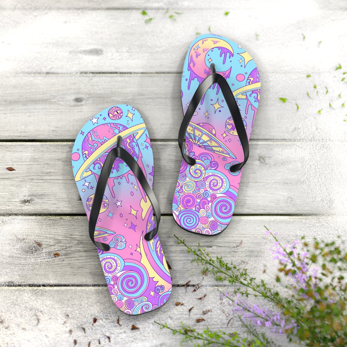 Space Melt Beach Sandal Flip Flops