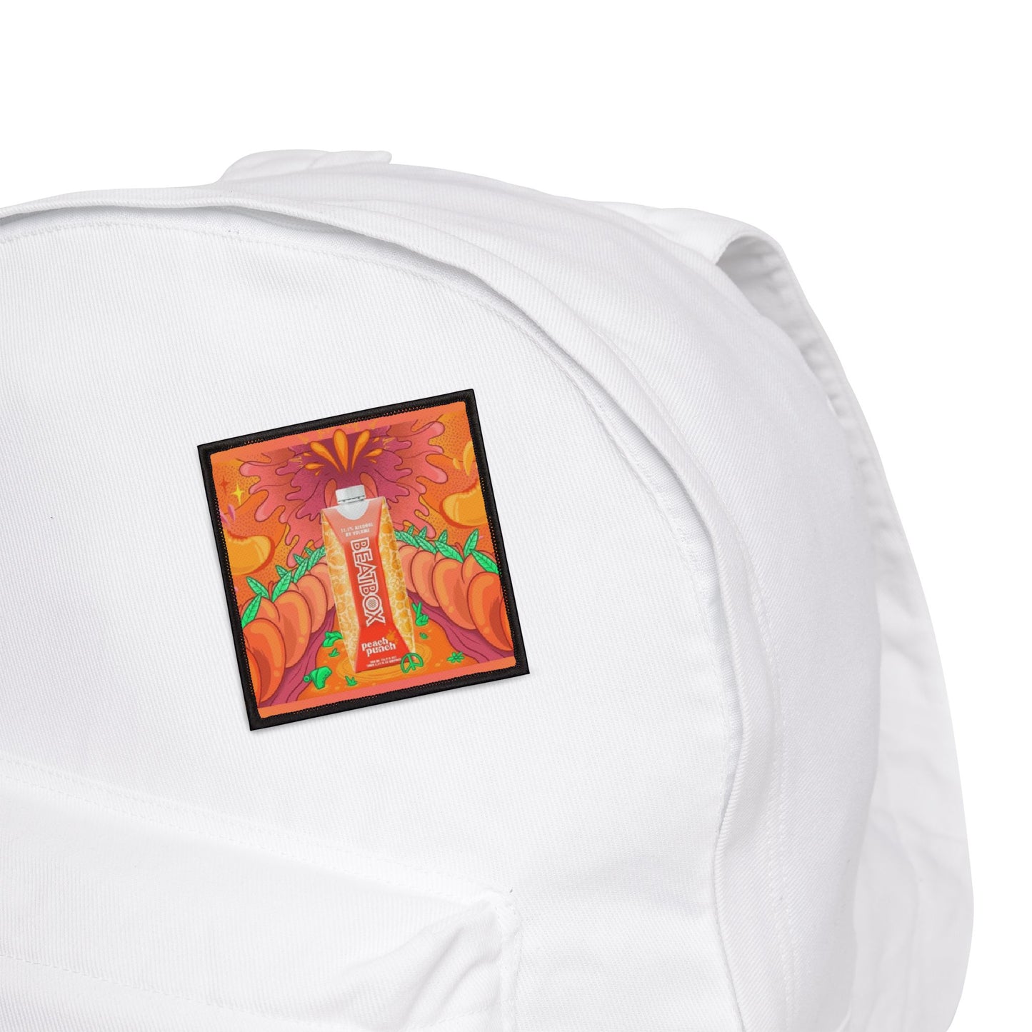 Custom Beat Box Easy Iron-On Patches Rave Accessory Fun Festival Flair to Personalize Jackets, Backpacks, Hoodies, Gifts