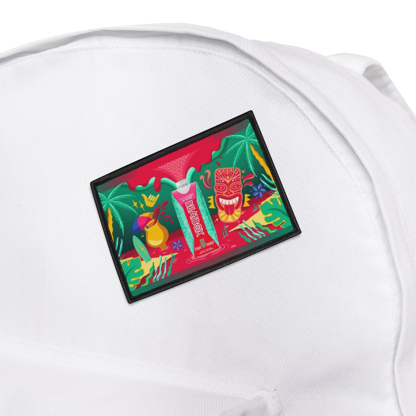 Custom Beat Box Easy Iron-On Patches Rave Accessory Fun Festival Flair to Personalize Jackets, Backpacks, Hoodies, Gifts