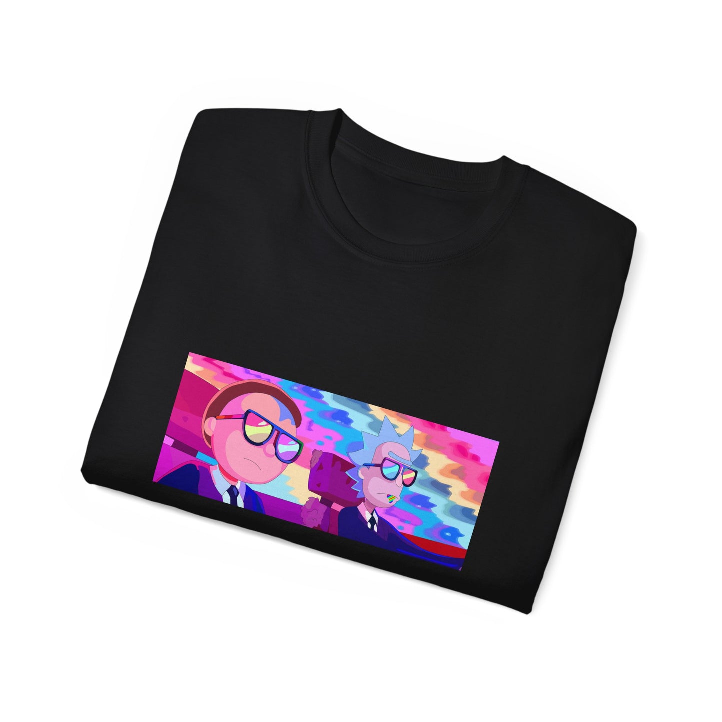Rick and Morty T-Shirt Psychedelic Hyperdrive Sweatproof