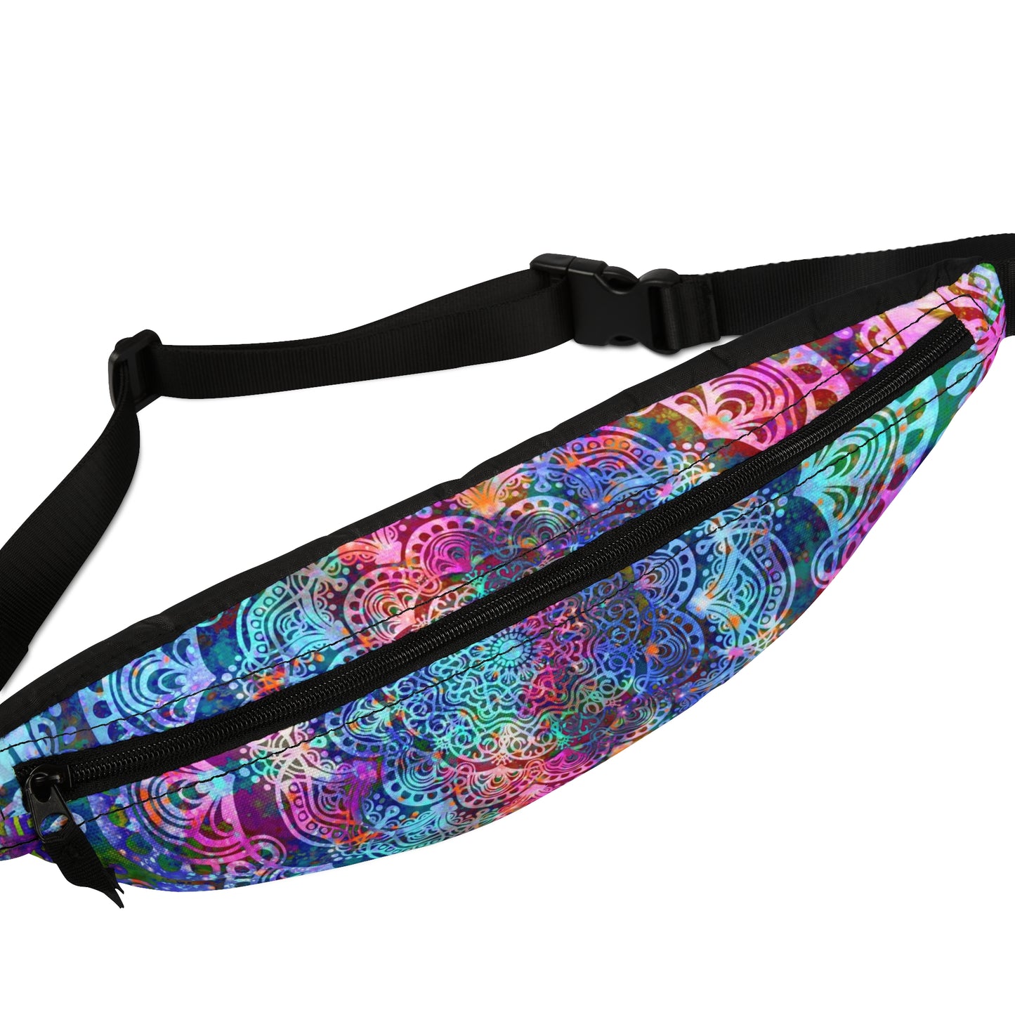 Colorful Mandala Festival Fanny Pack