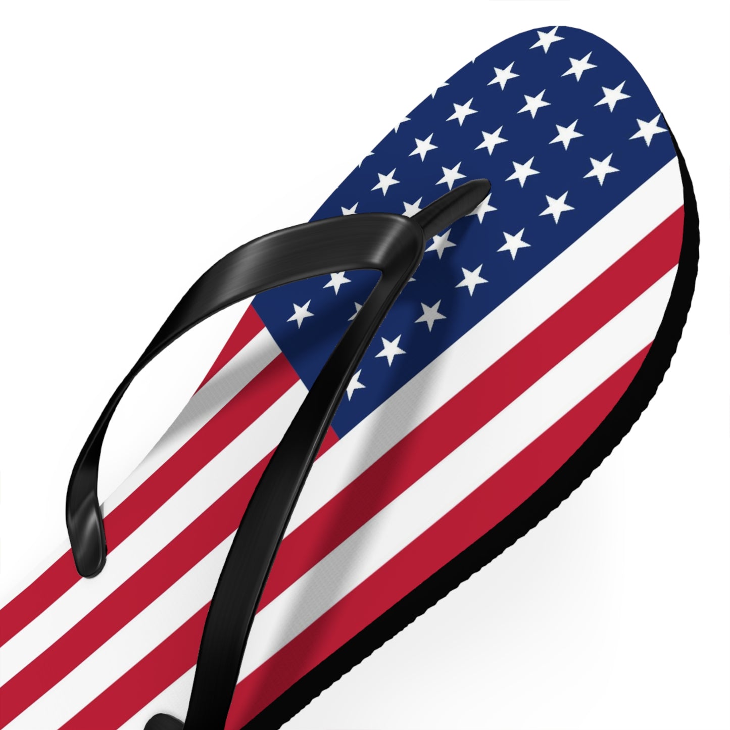 American Flag Flip Flops | Patriotic 4th of July Sandals | Made in USA