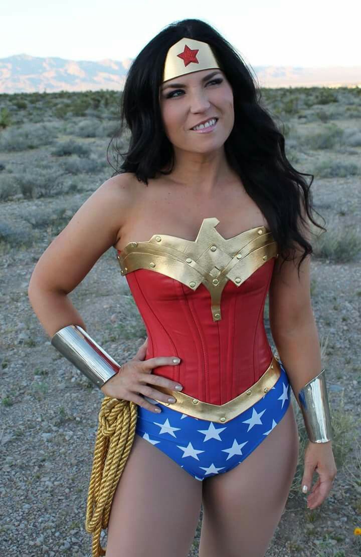 Wonder Woman with Cape Halloween Costume 5pc Set