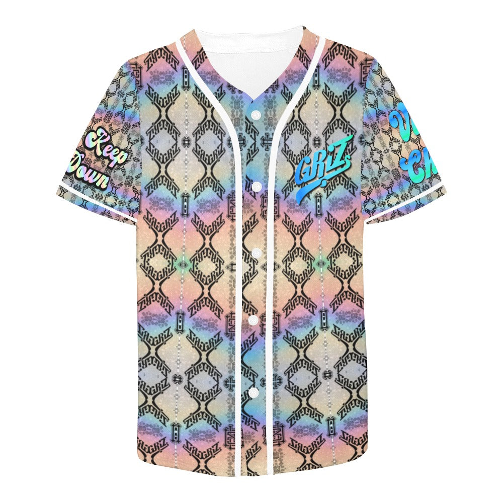 Iridescent Griz Jersey Let the Goods Time Roll