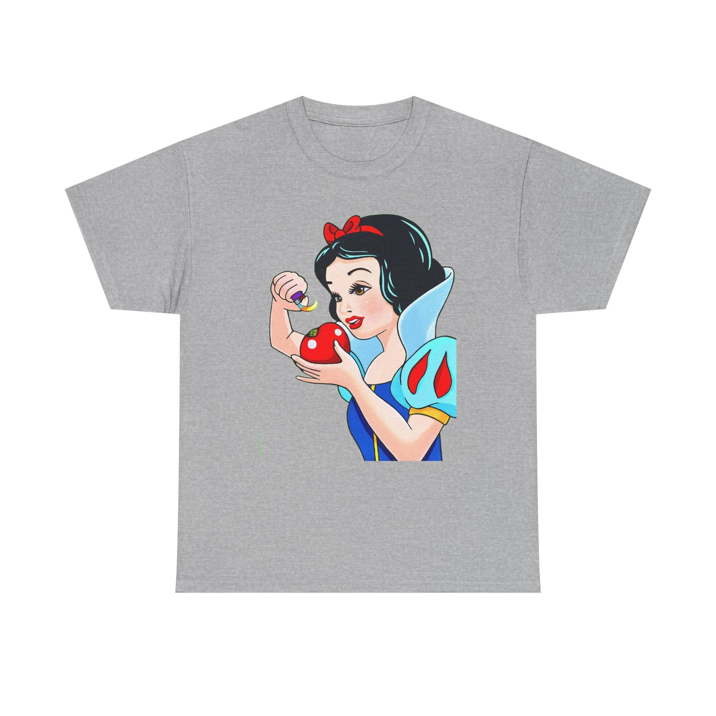 Snow White Blaze Sweatproof Thick Cotton Rave Shirt Mens Womens Unisex
