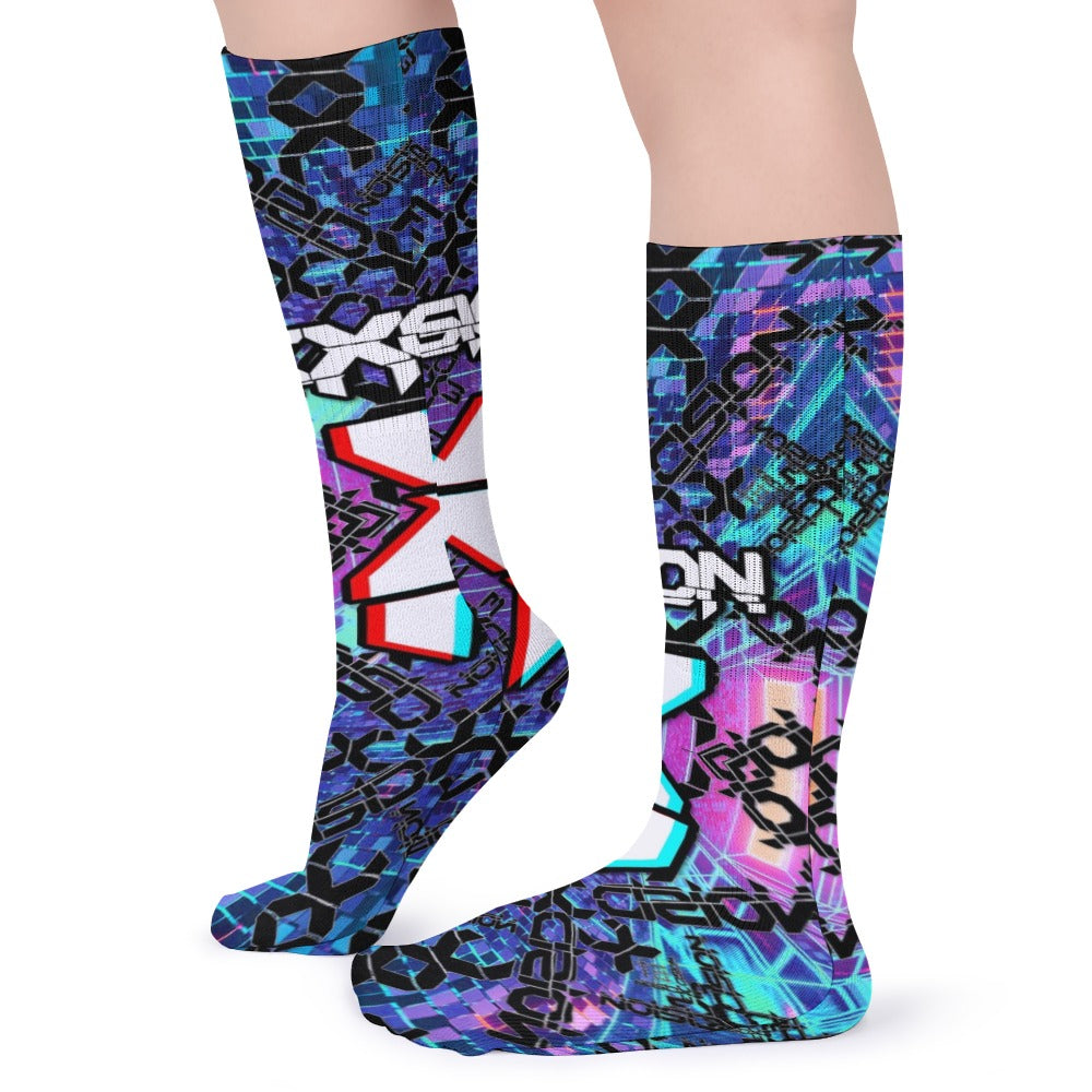 Excision Socks 5 Pack Sweat-Proof Odor-Resistant Breathable Large Socks