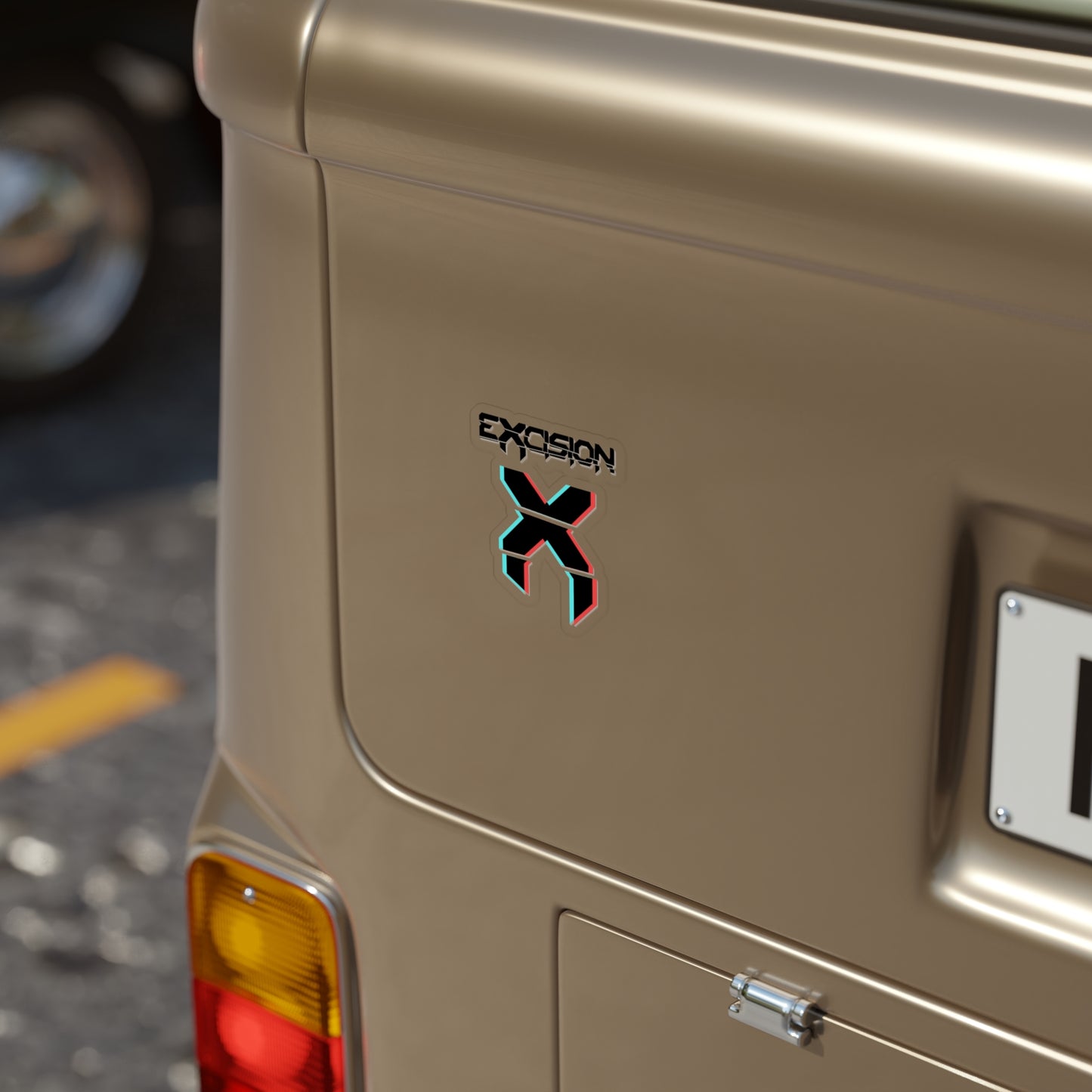 Excision Car Sticker Vinyl Decal Transparent Waterproof