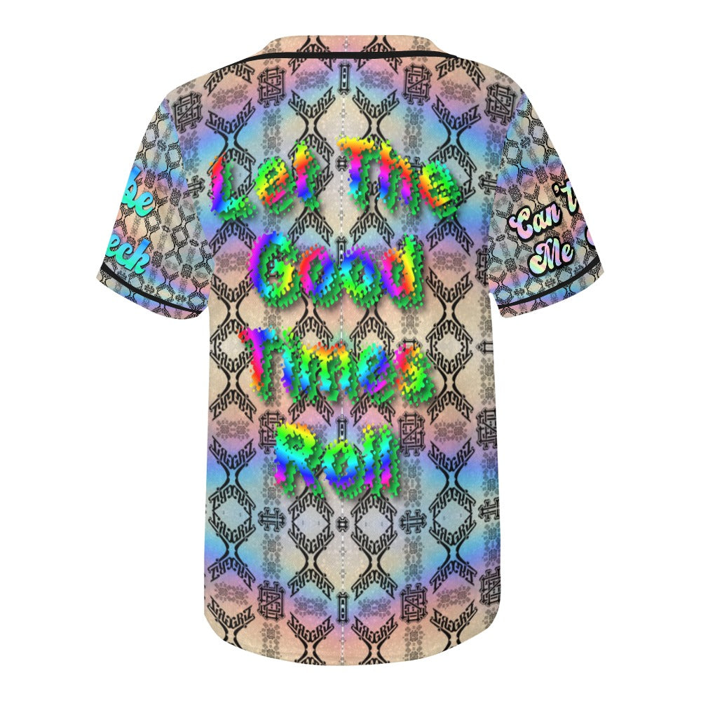 Iridescent Griz Jersey Let the Goods Time Roll