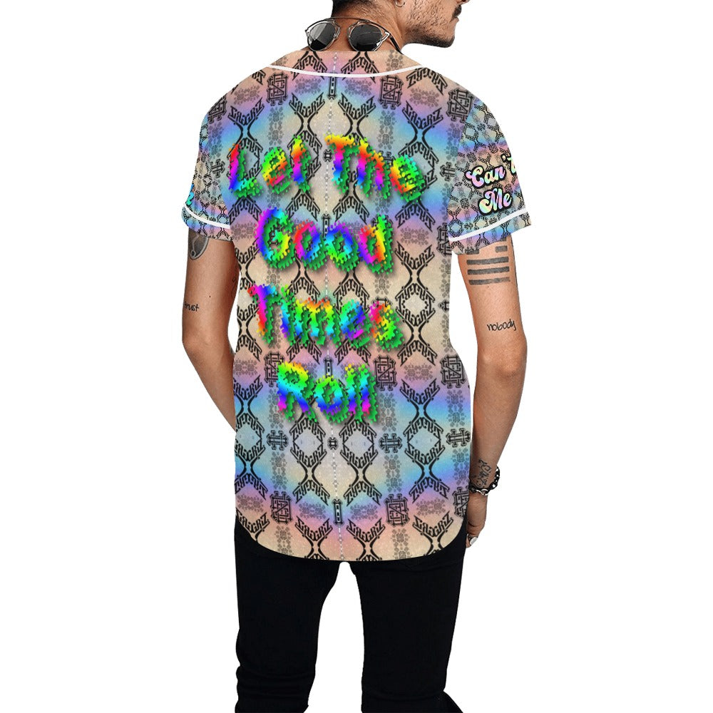 Iridescent Griz Jersey Let the Goods Time Roll