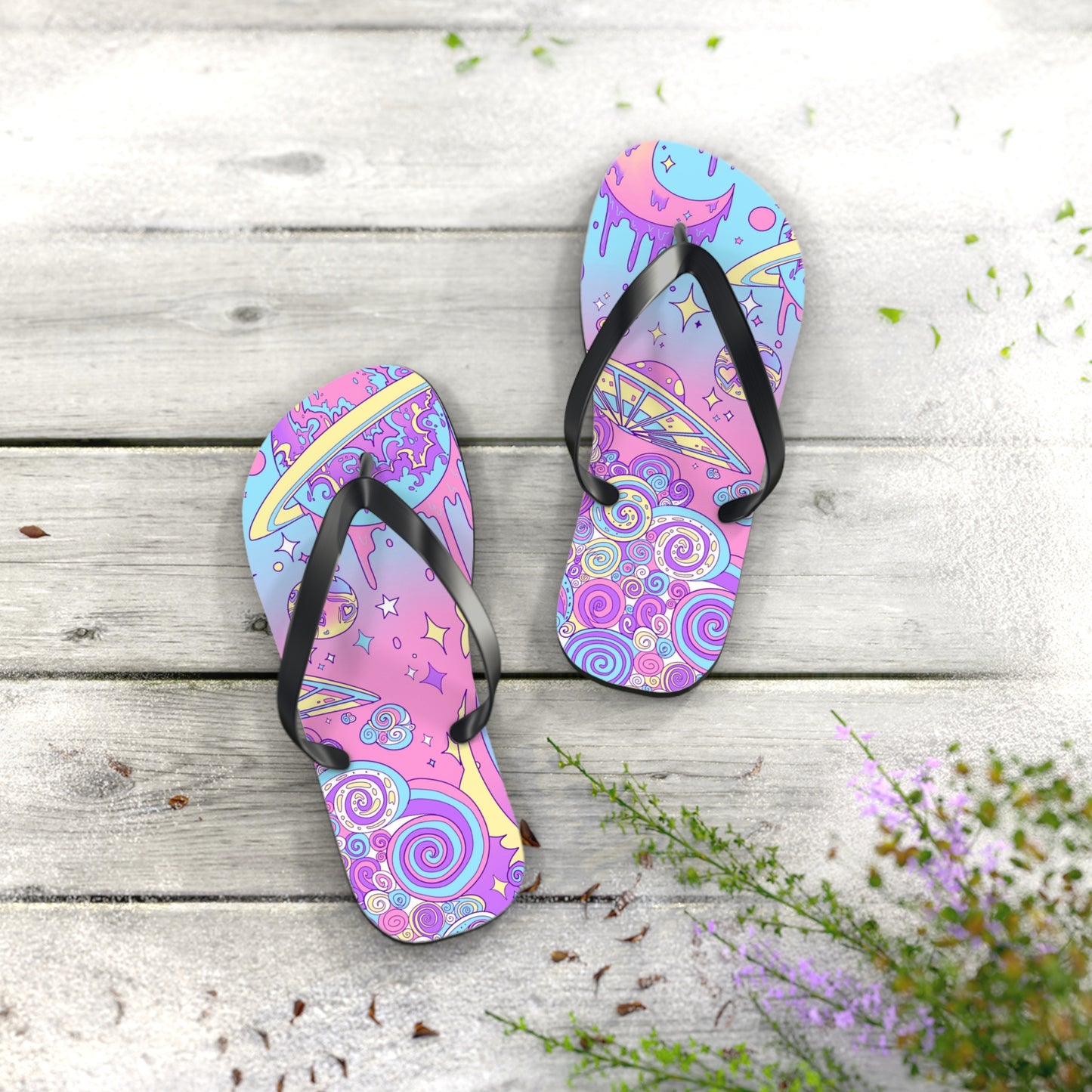 Space Melt Beach Sandal Flip Flops