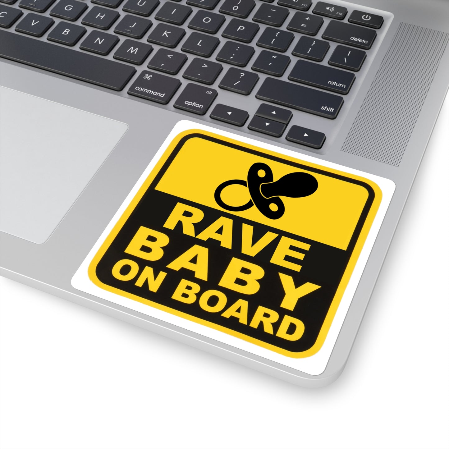 Rave Baby On Board Vinyl Car Decal Stickers