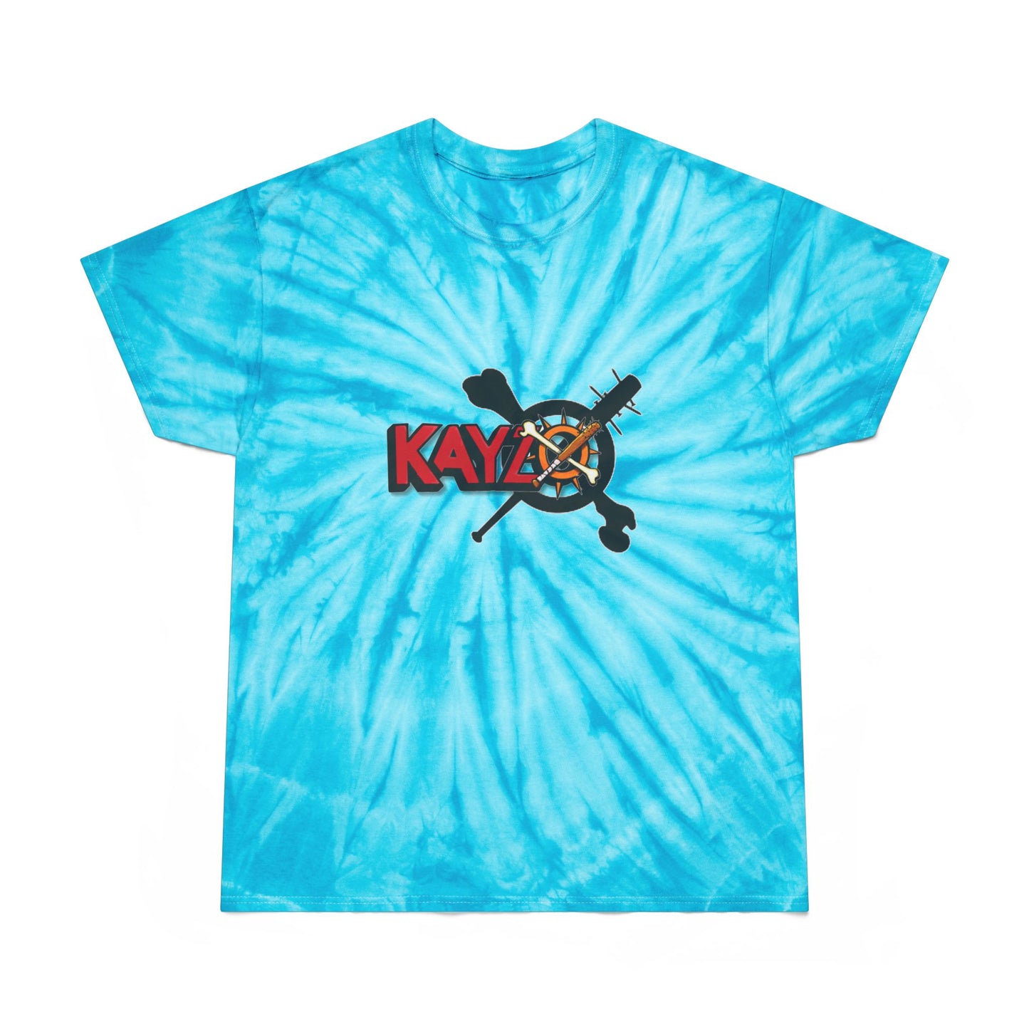Kayzo Tie-Dye T Shirt Sweat Proof Rave Music Festival Tee